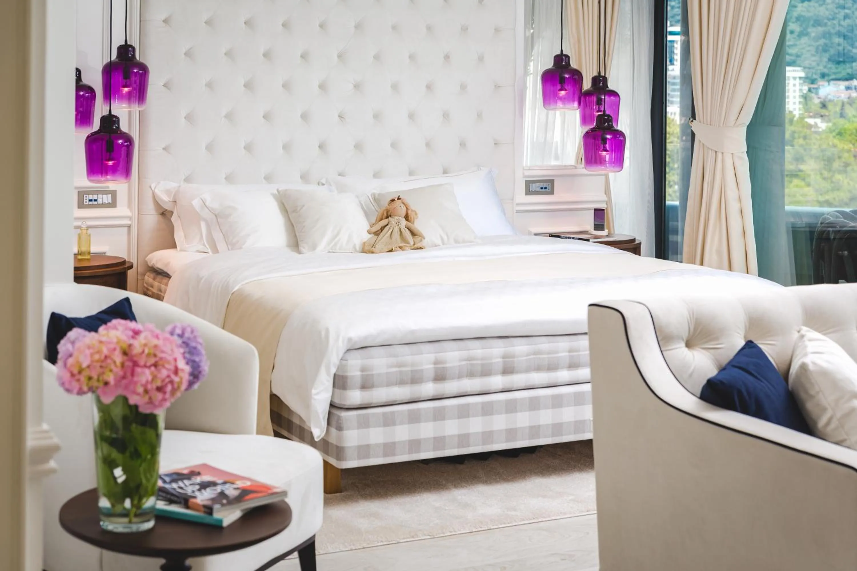 Bed in Boutique Hotel Vissi d'Arte