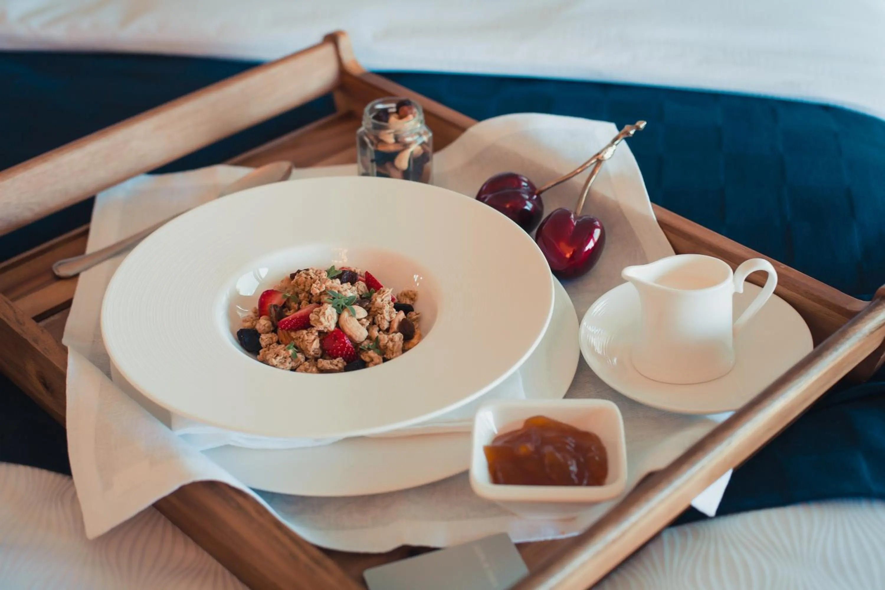 Continental breakfast in Boutique Hotel Vissi d'Arte