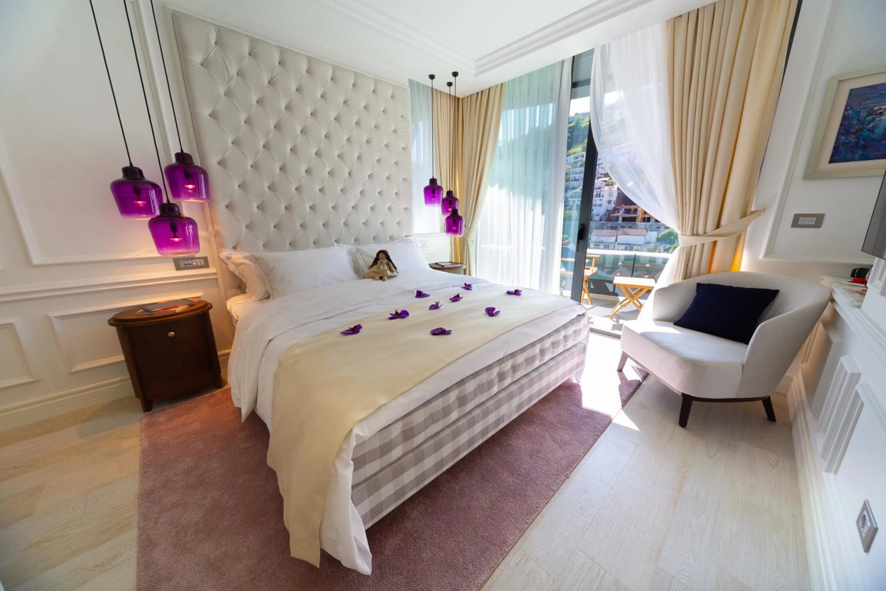 Bed in Boutique Hotel Vissi d'Arte