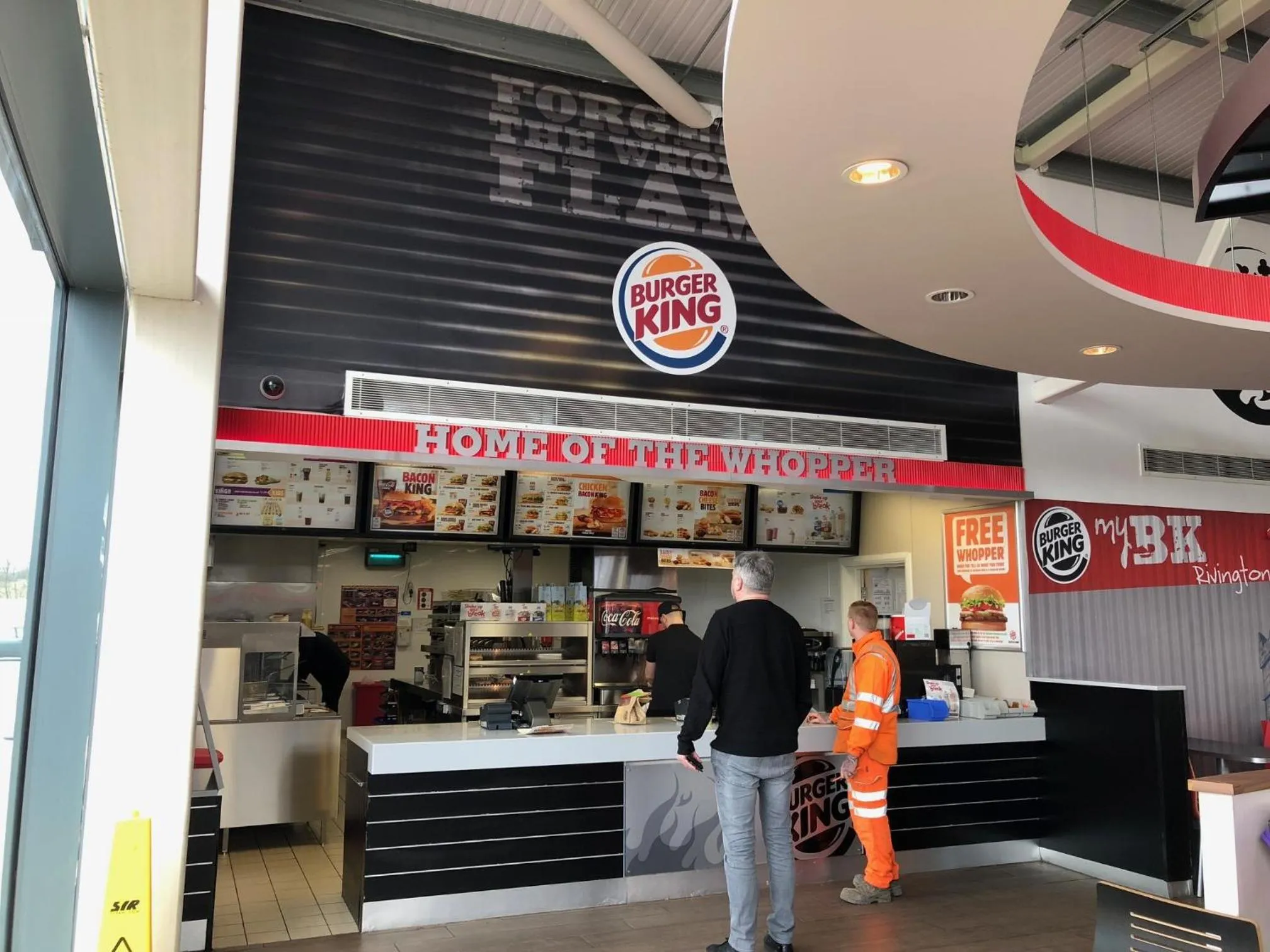 Dining area in Rivington Lodge