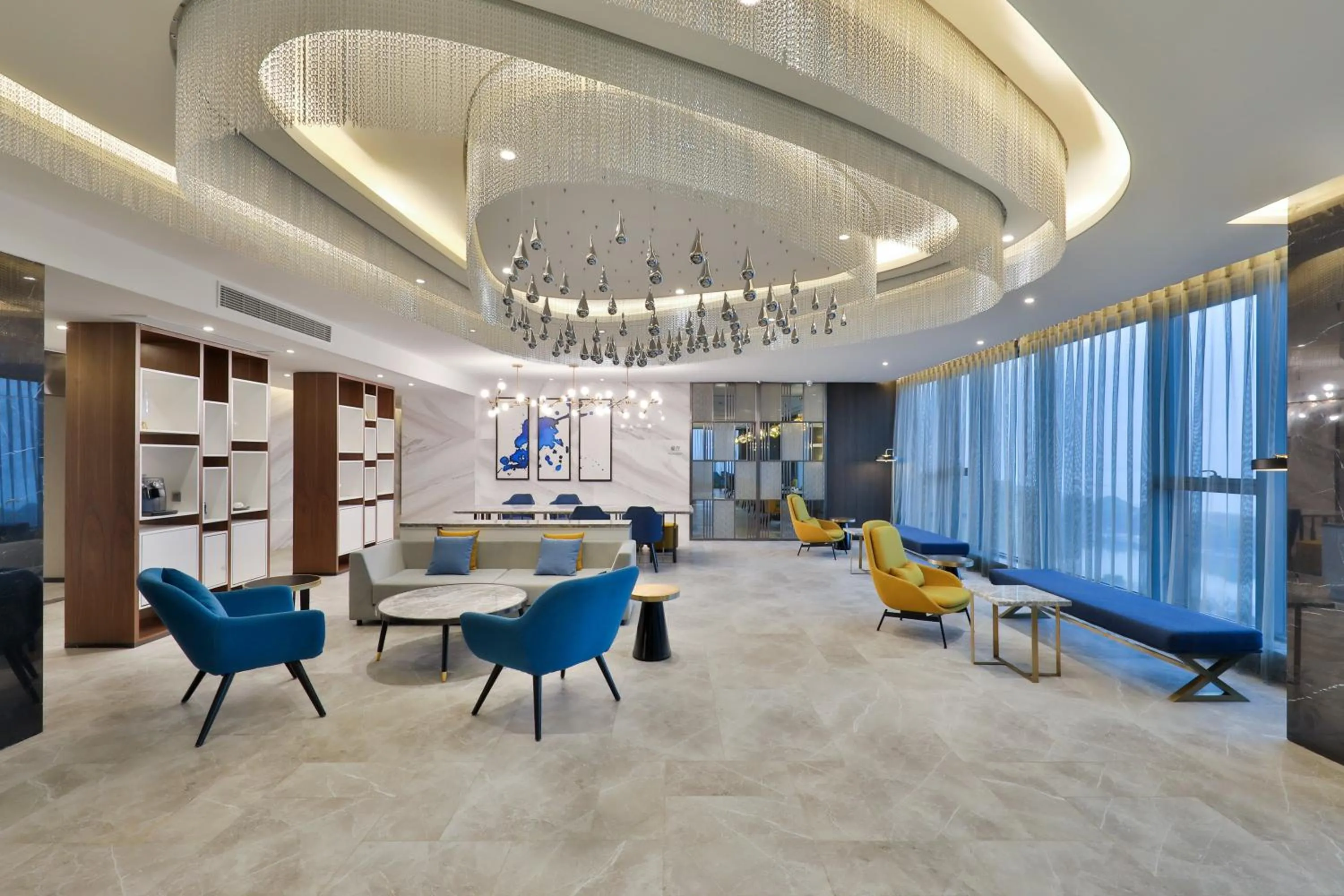 Lobby or reception in Crystal Orange Hotel (Hangzhou Binjiang Star Avenue)