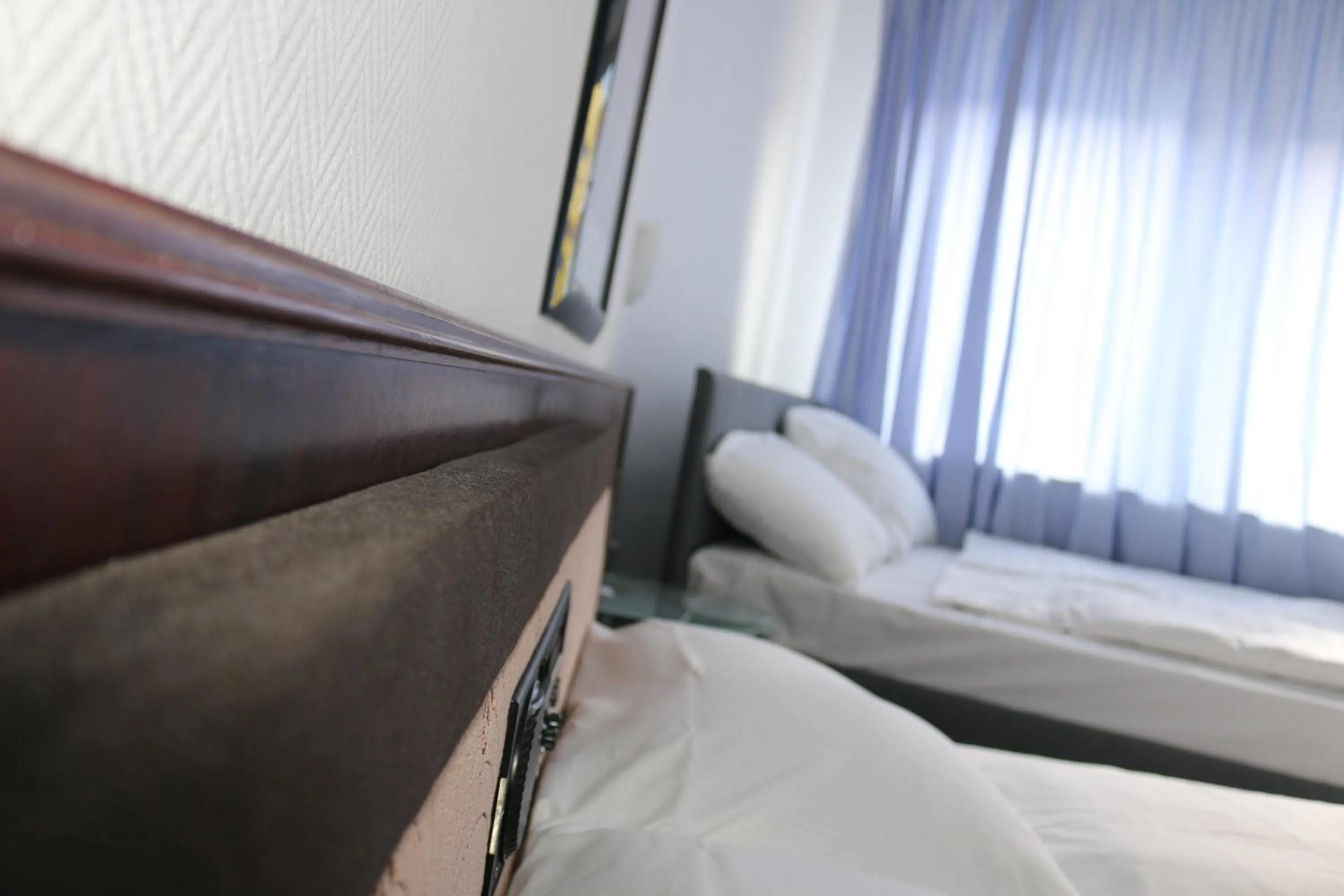 Bed in Hotel Berliner Hof