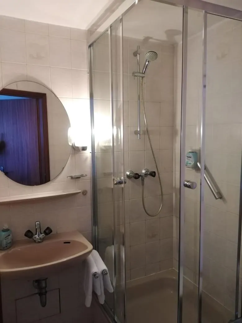 Shower in Hotel Berliner Hof