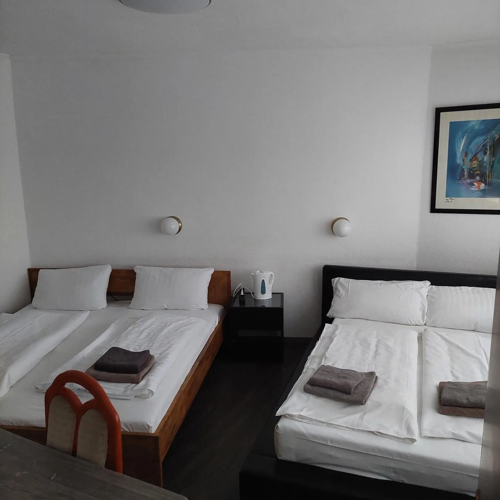 Bed in Hotel Berliner Hof