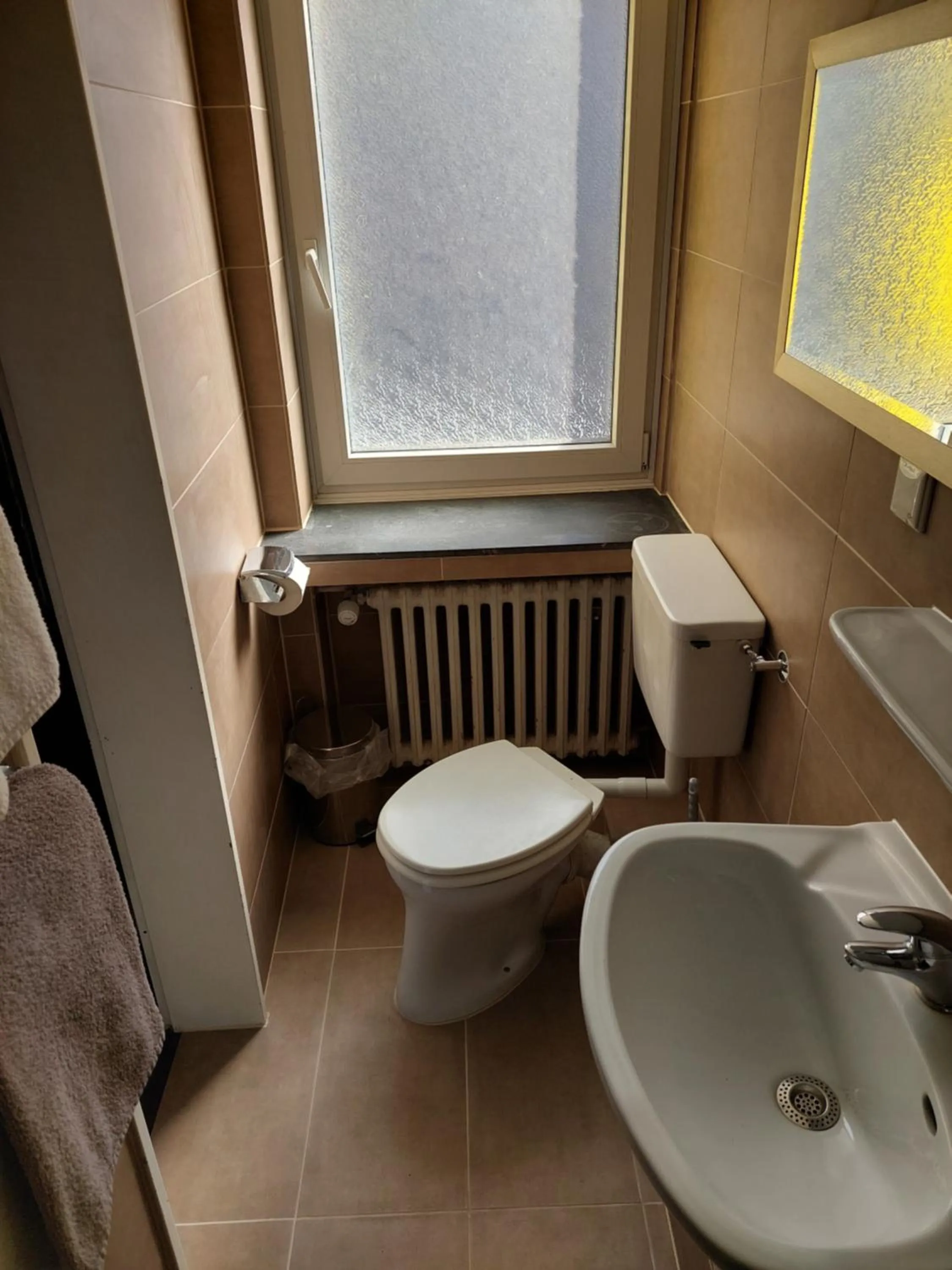 Toilet in Hotel Berliner Hof