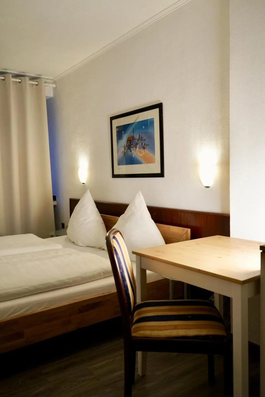 Bed in Hotel Berliner Hof