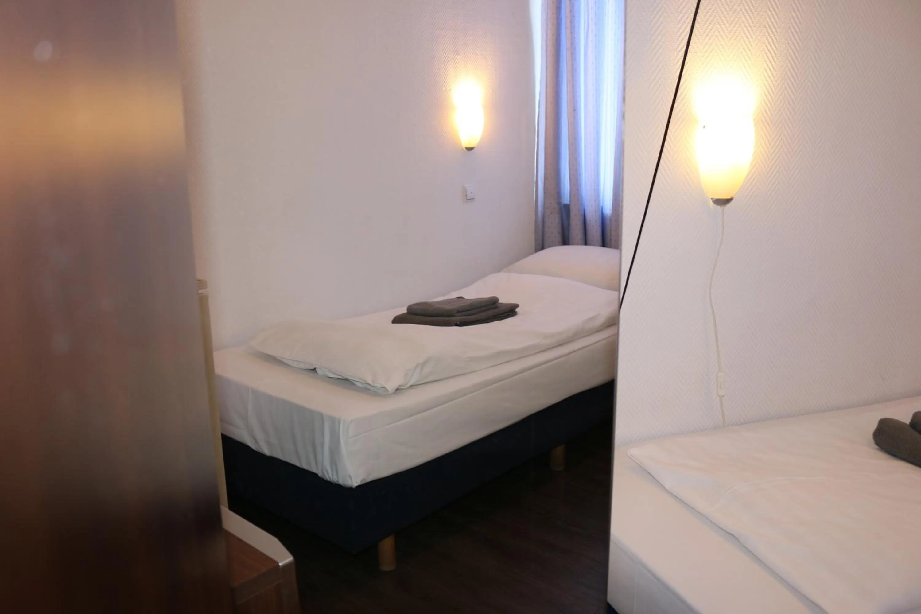 Bed in Hotel Berliner Hof