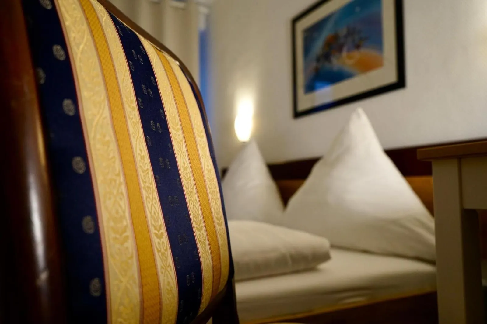 Bed in Hotel Berliner Hof