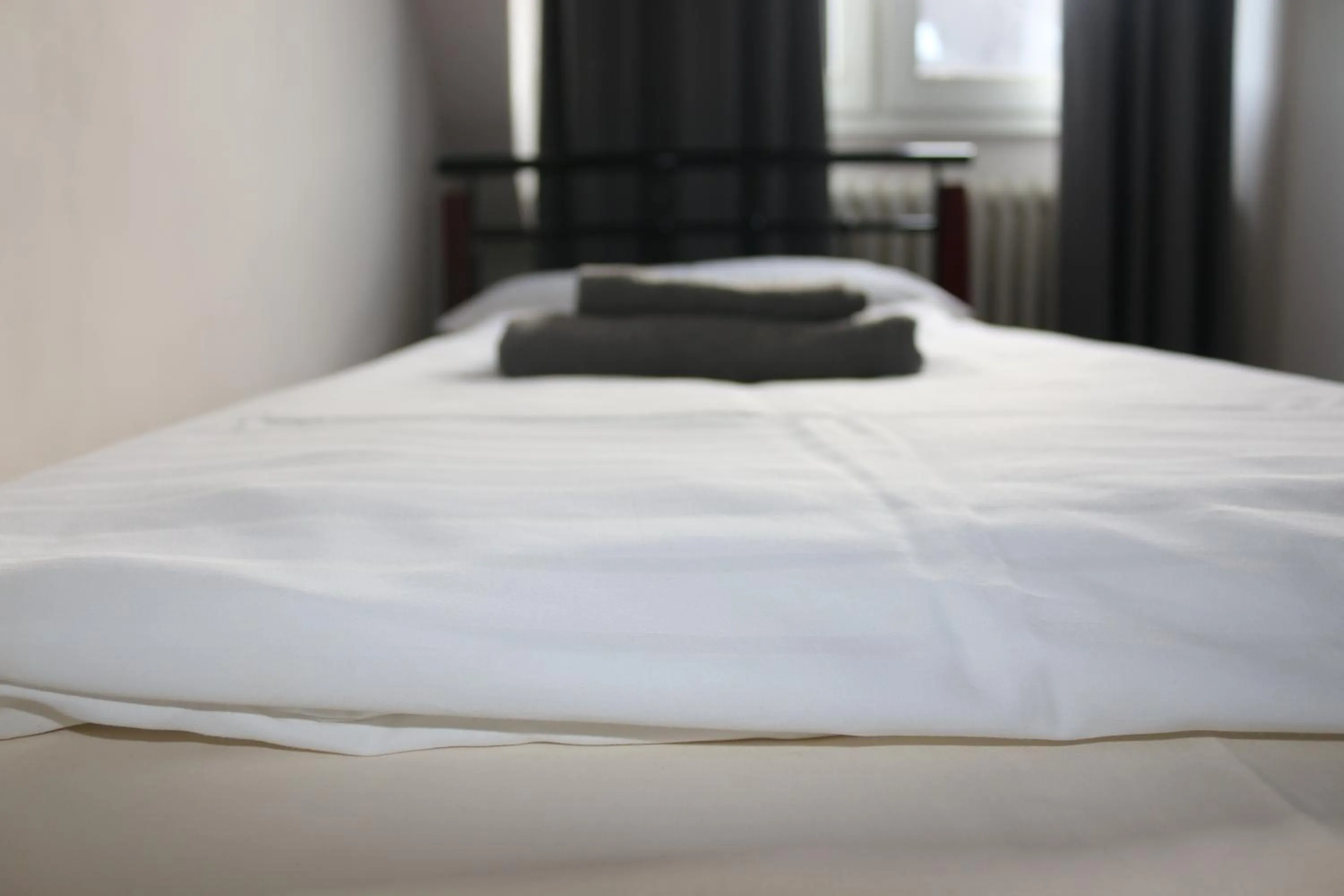 Bed in Hotel Berliner Hof