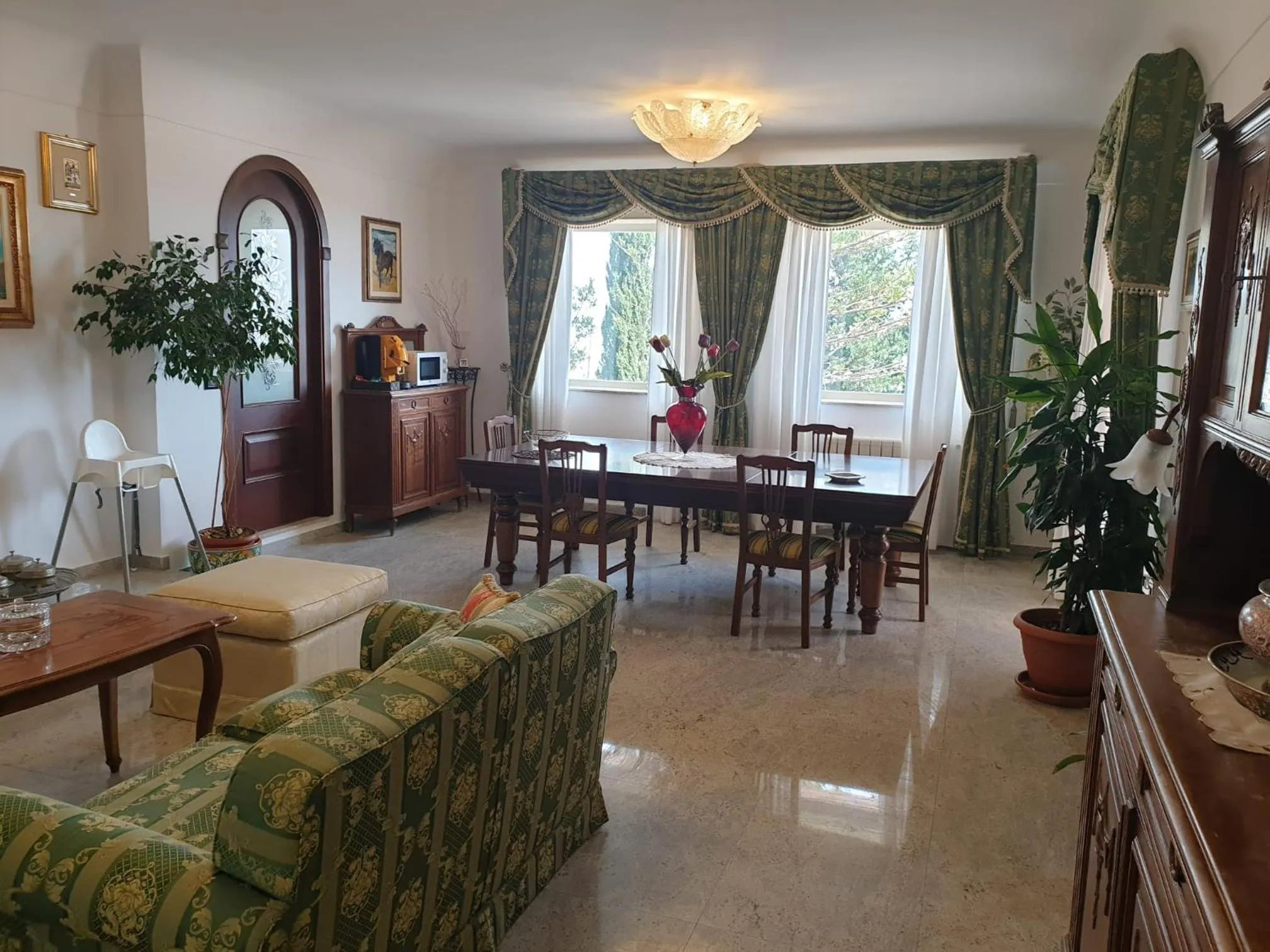 Living room in Villa Francesca