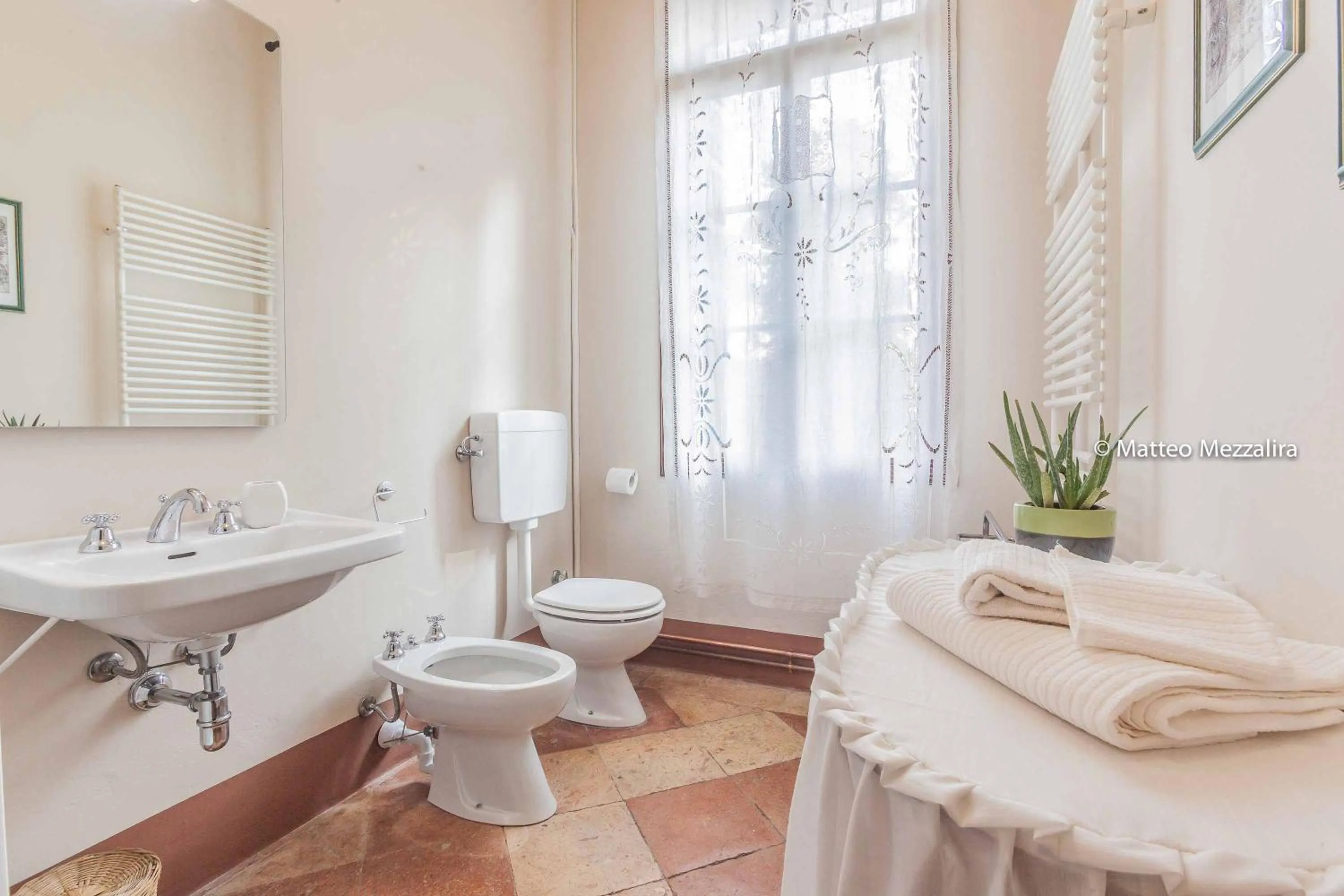 Bathroom in B&B Dal Viceré - Villa Mezzalira