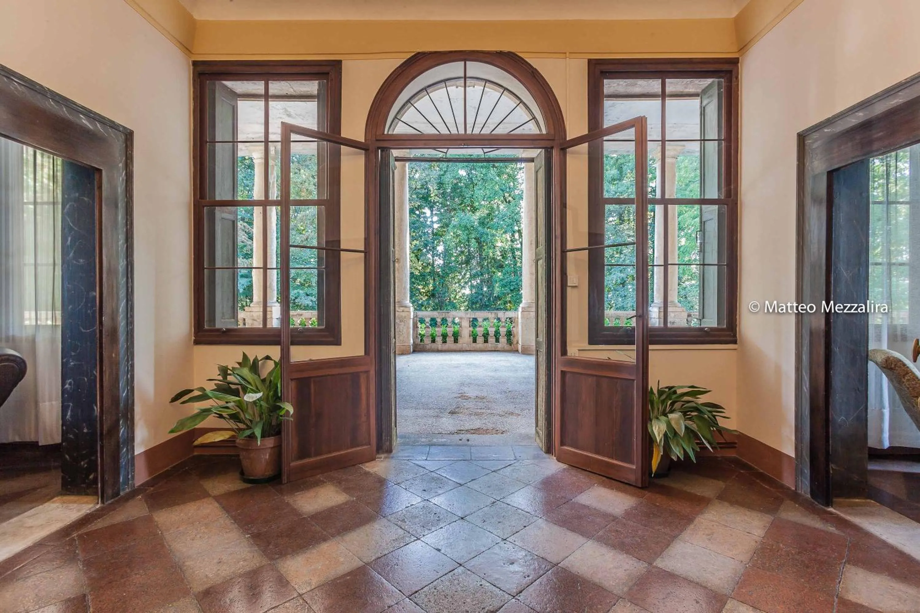 Balcony/Terrace in B&B Dal Viceré - Villa Mezzalira
