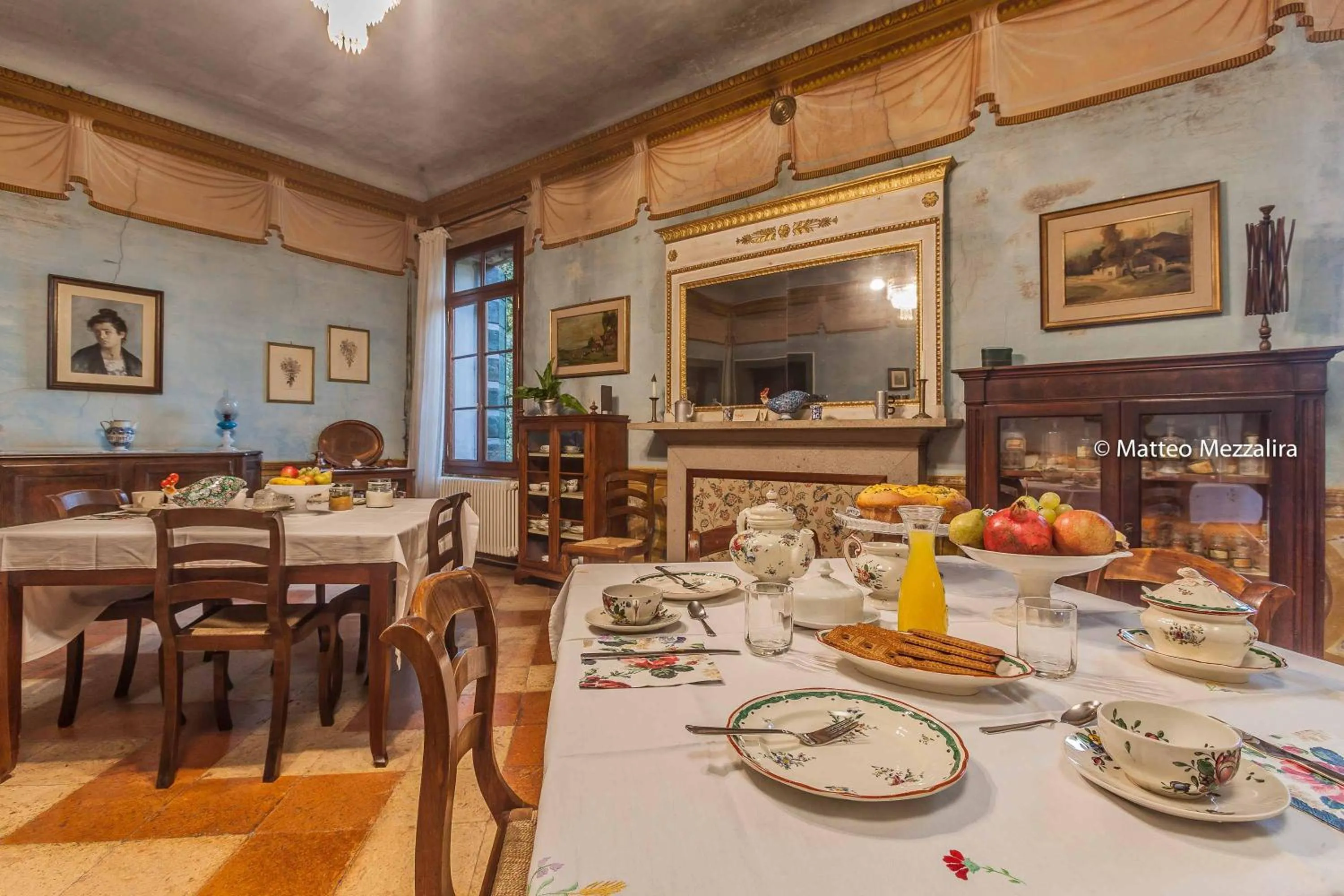 Breakfast in B&B Dal Viceré - Villa Mezzalira