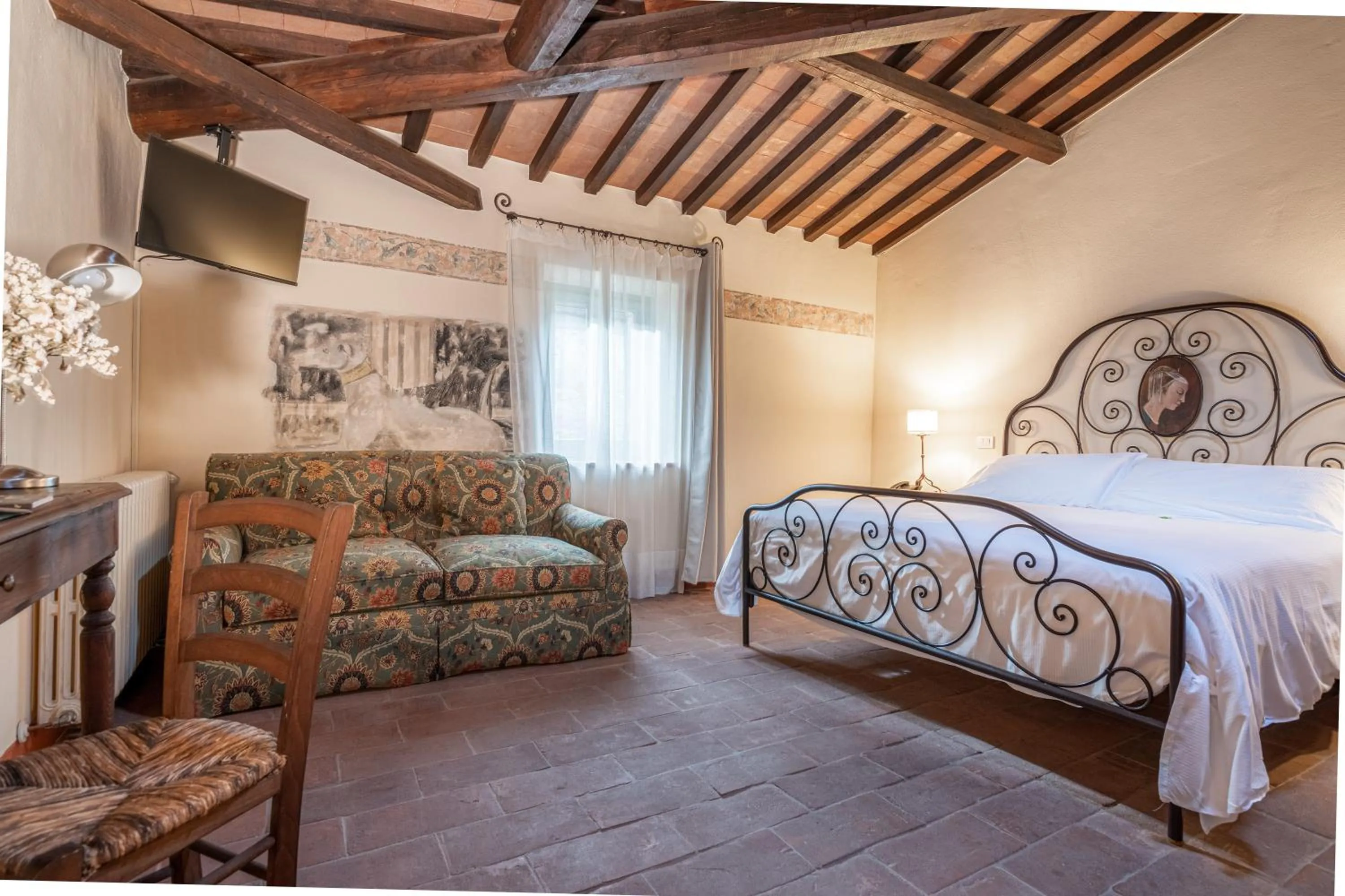 Bed in Palazzo Brandano Hotel