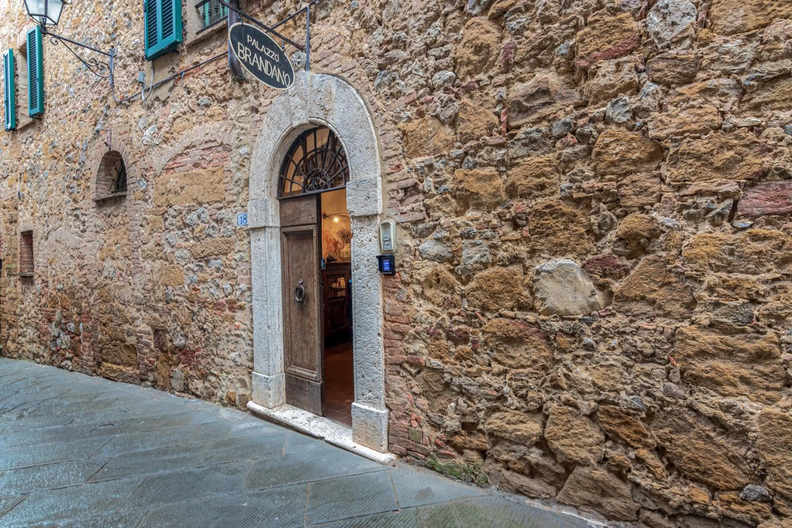 Facade/entrance in Palazzo Brandano Hotel