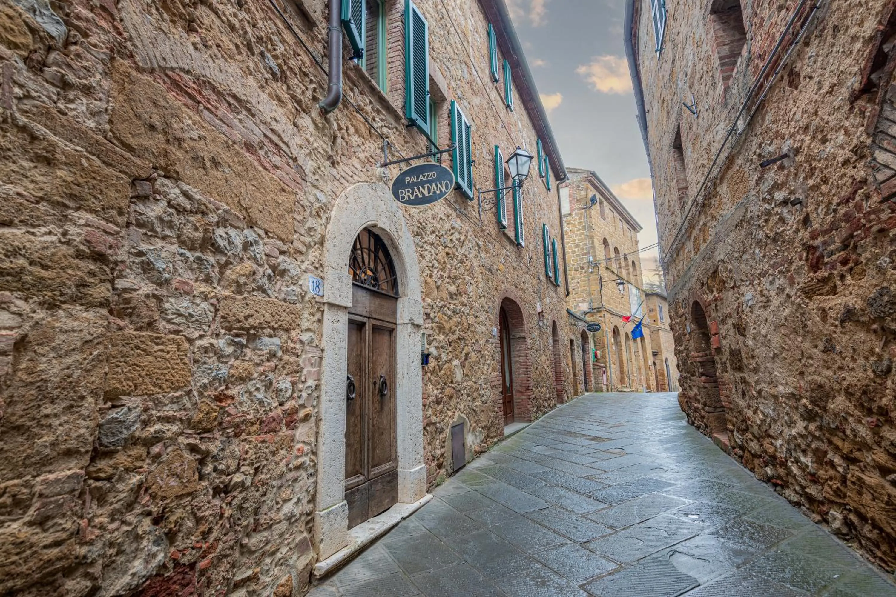 Property building in Palazzo Brandano Hotel