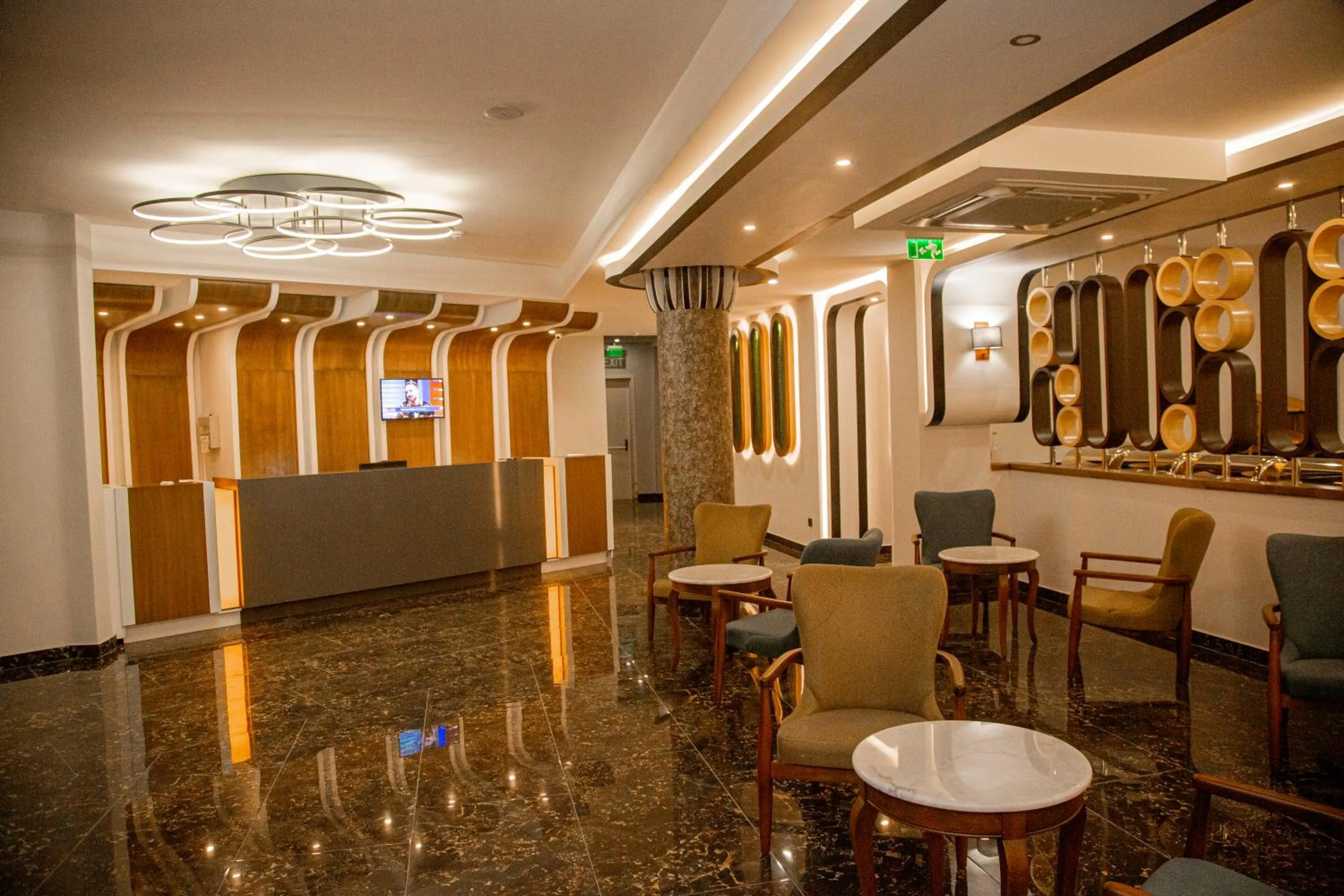 Lobby or reception in Sette Serenity Hotel