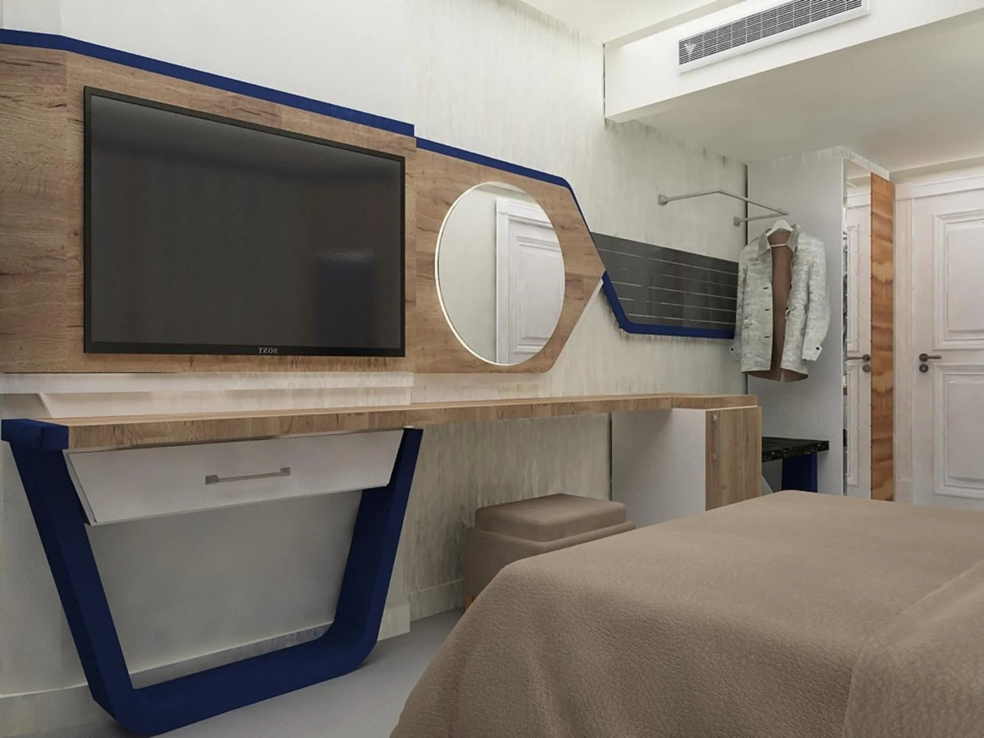 Bed in Sette Serenity Hotel