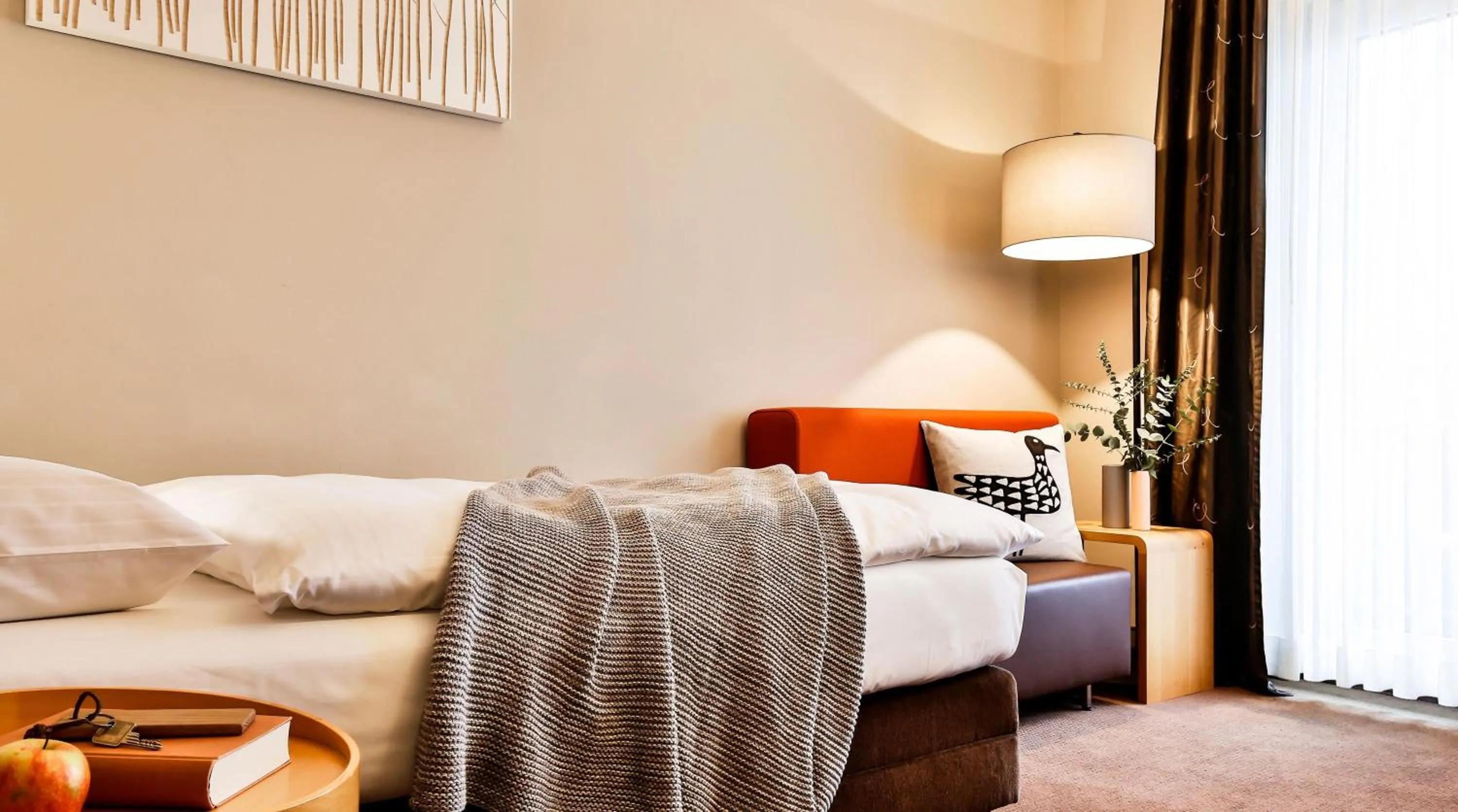 Photo of the whole room, Bed in BIO-Hotel Villa Orange