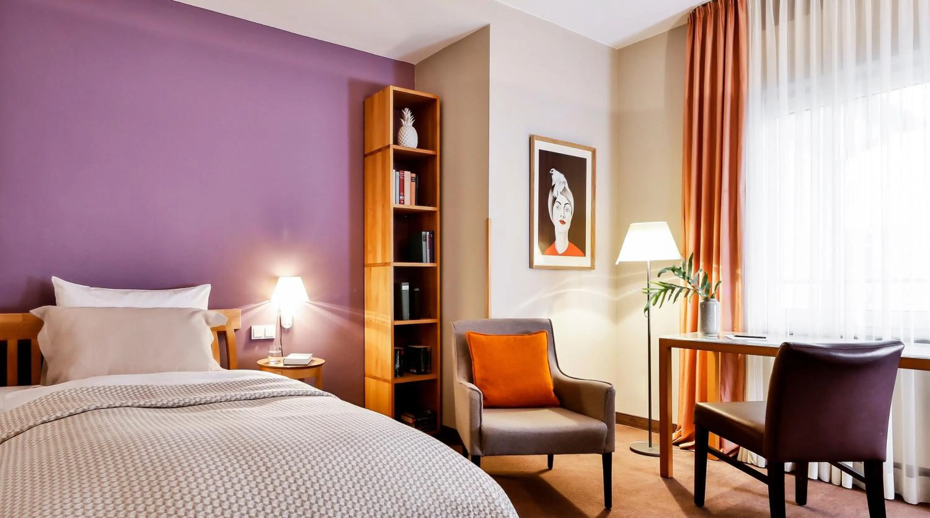 Photo of the whole room, Bed in BIO-Hotel Villa Orange