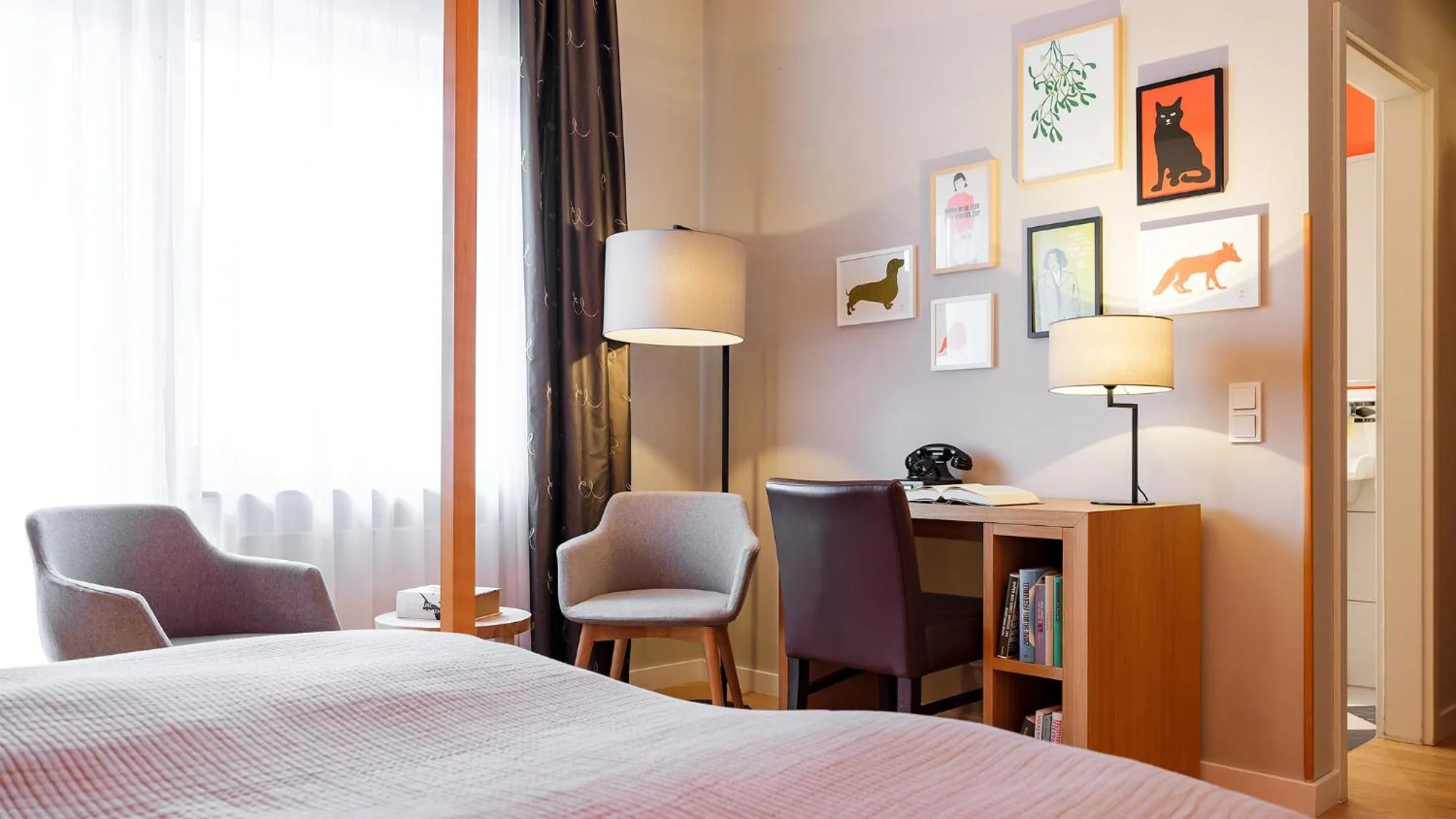 Photo of the whole room, Bed in BIO-Hotel Villa Orange