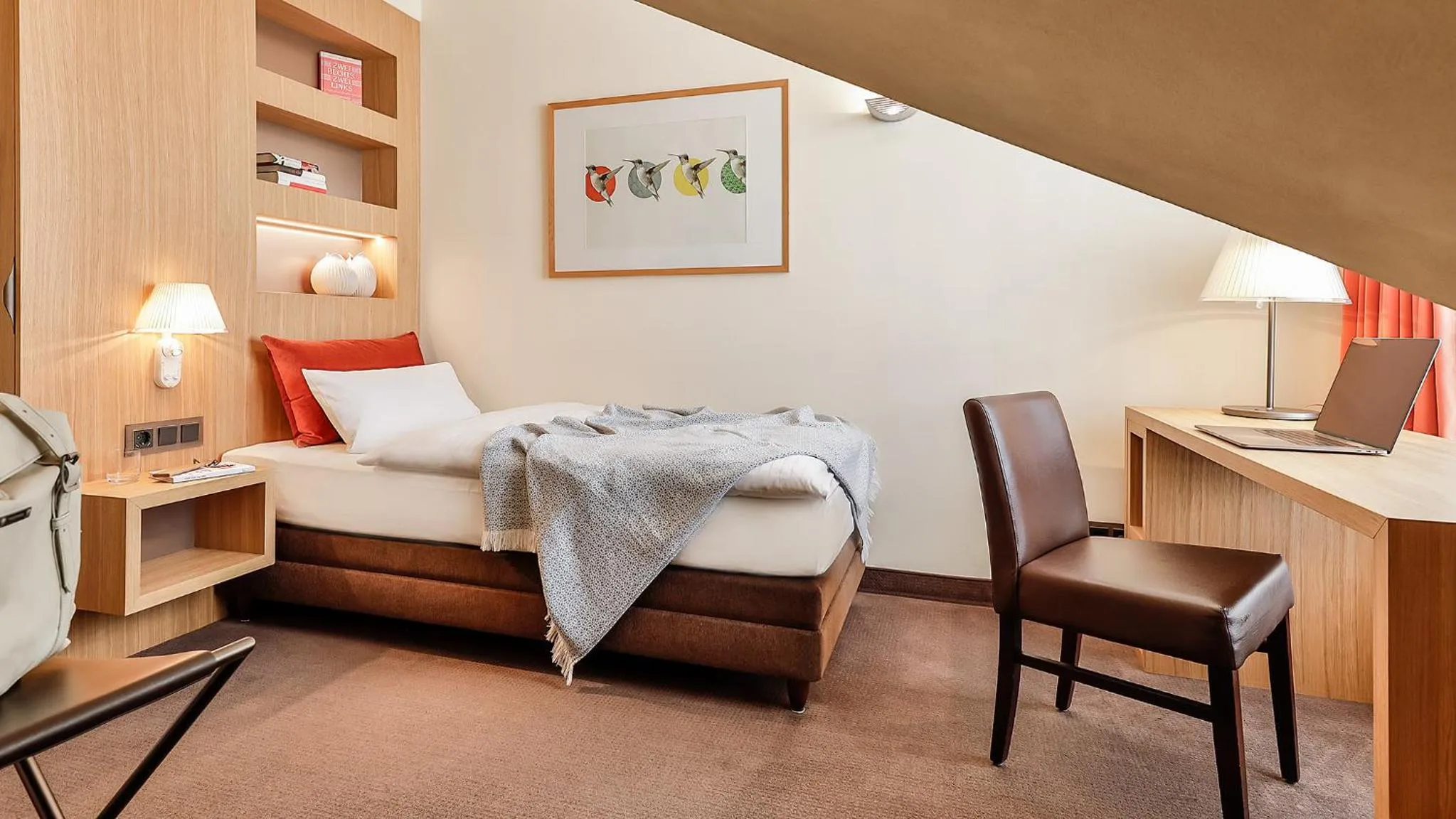 Photo of the whole room, Bed in BIO-Hotel Villa Orange