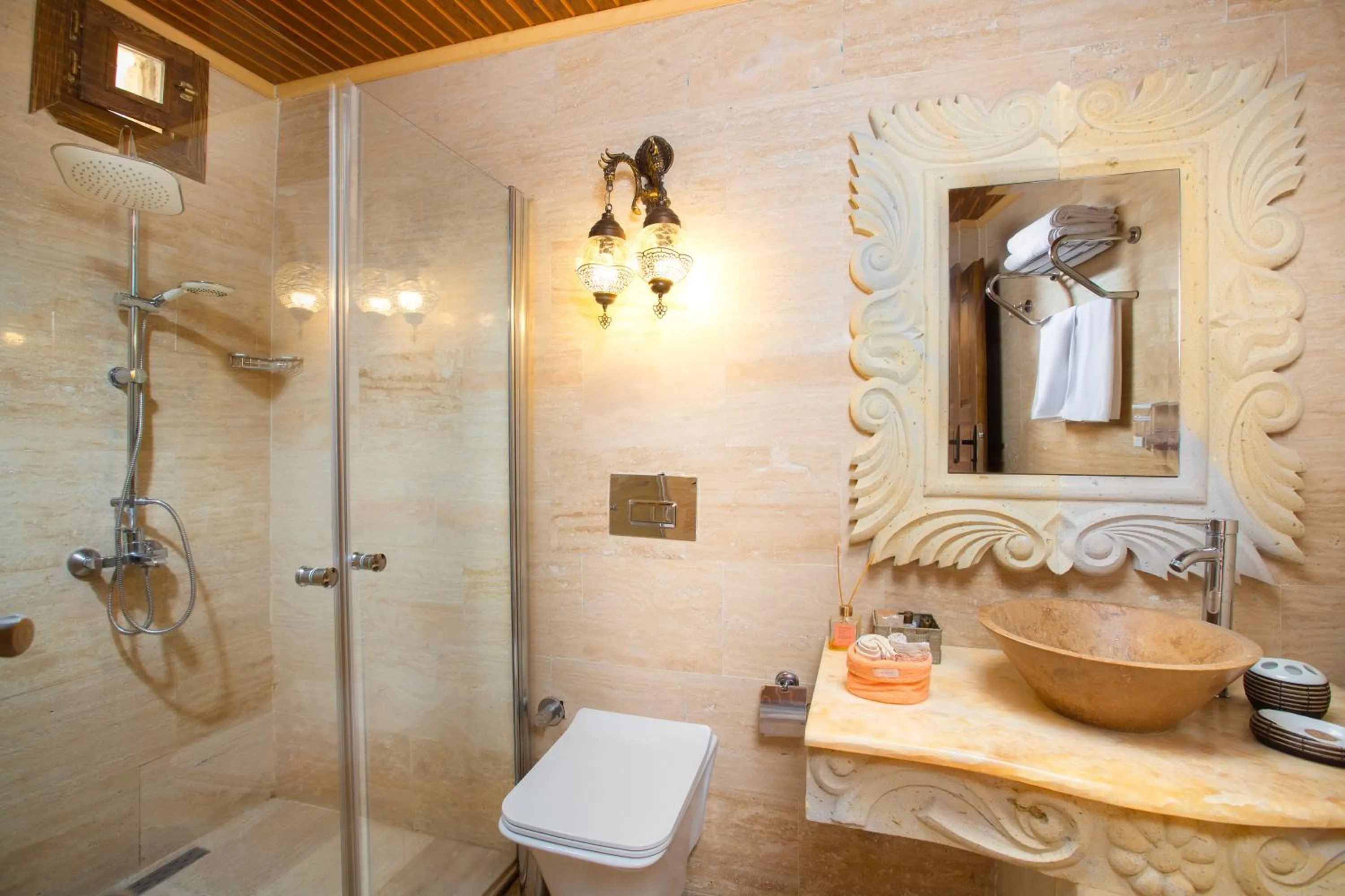 Bathroom in Carna Cave Hotel Cappadocia Only Adult