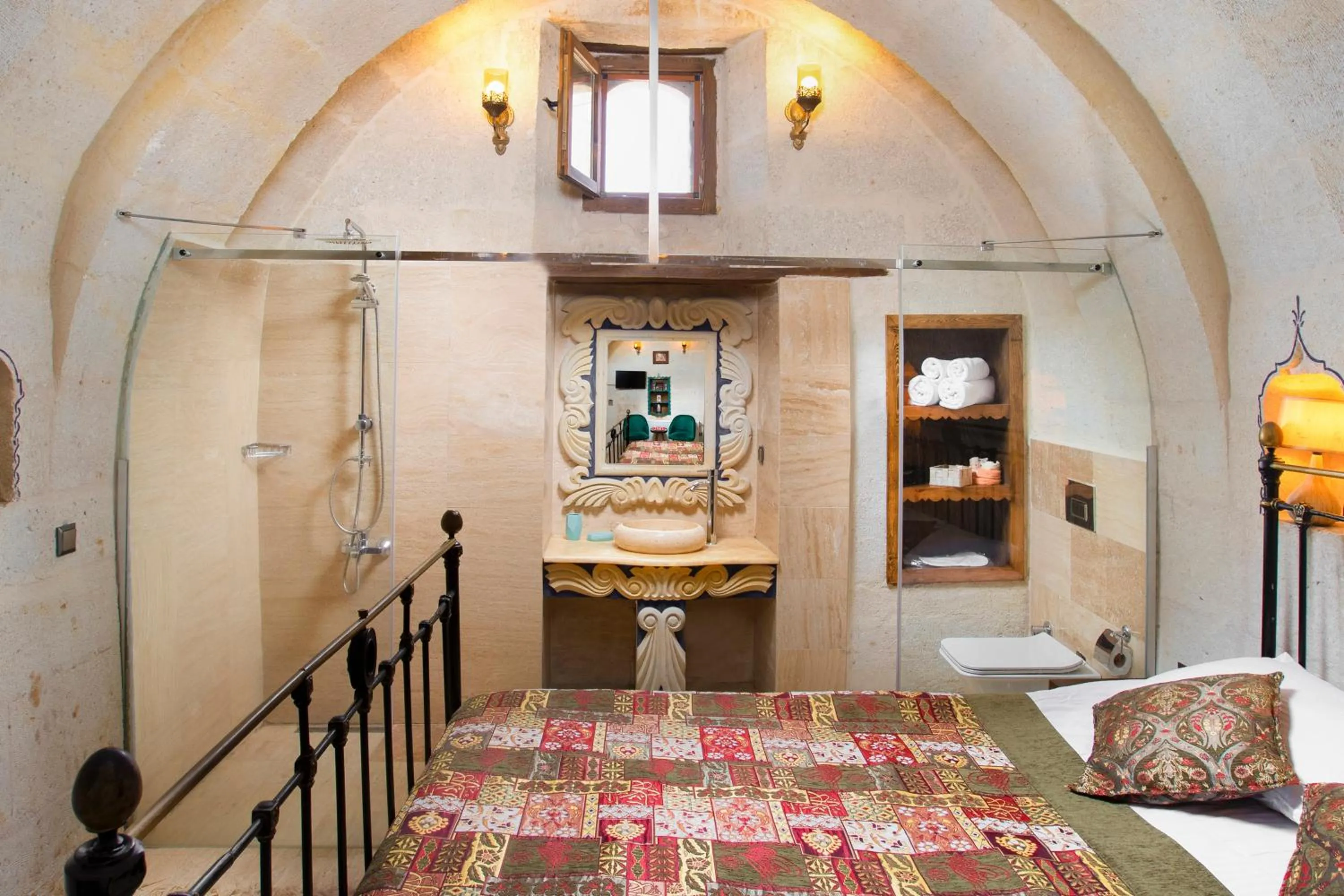 Bathroom in Carna Cave Hotel Cappadocia Only Adult