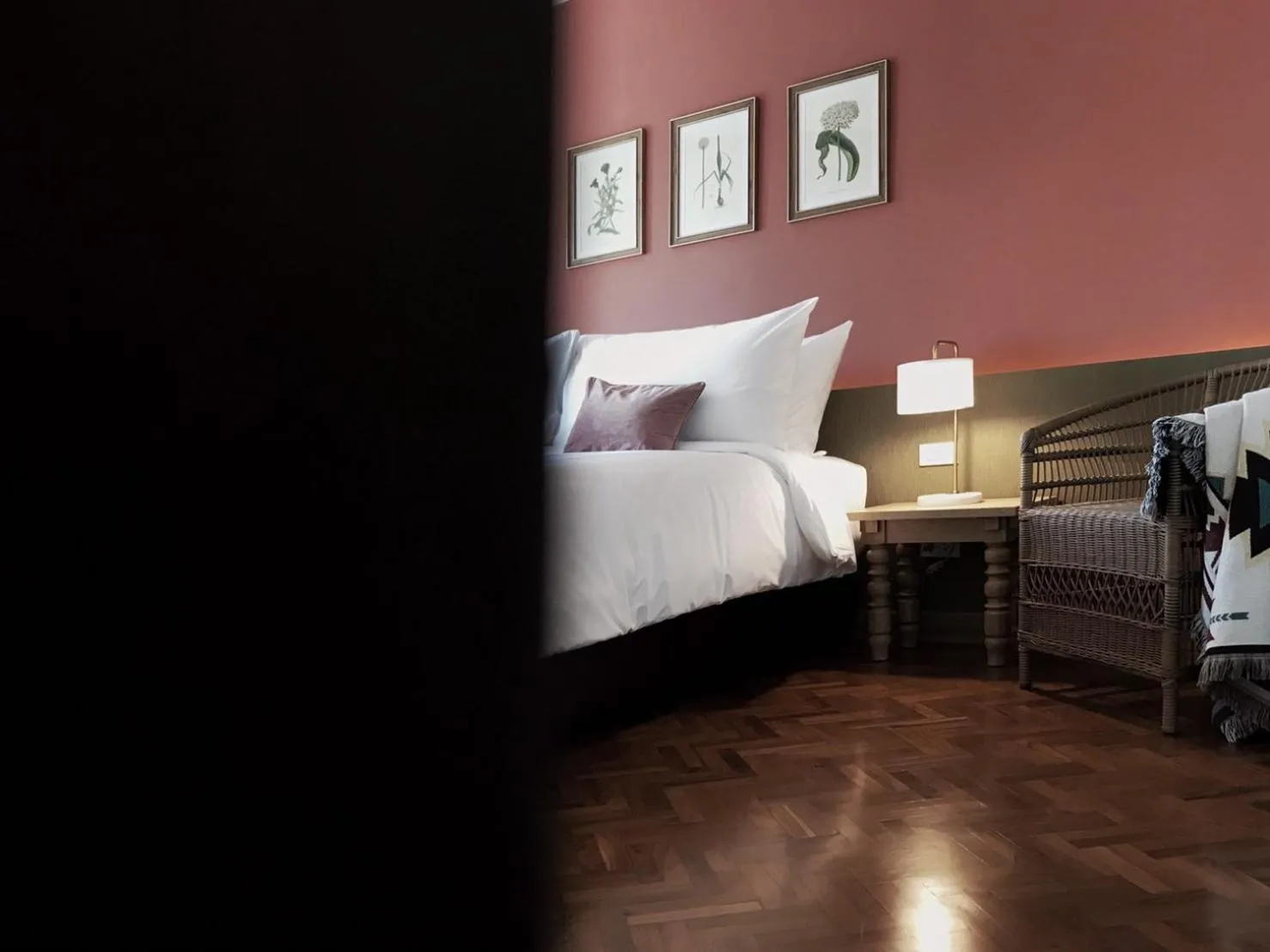 Bed in The Raintree Hotel Chiang Mai