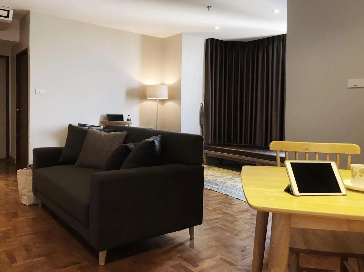 Seating area in The Raintree Hotel Chiang Mai