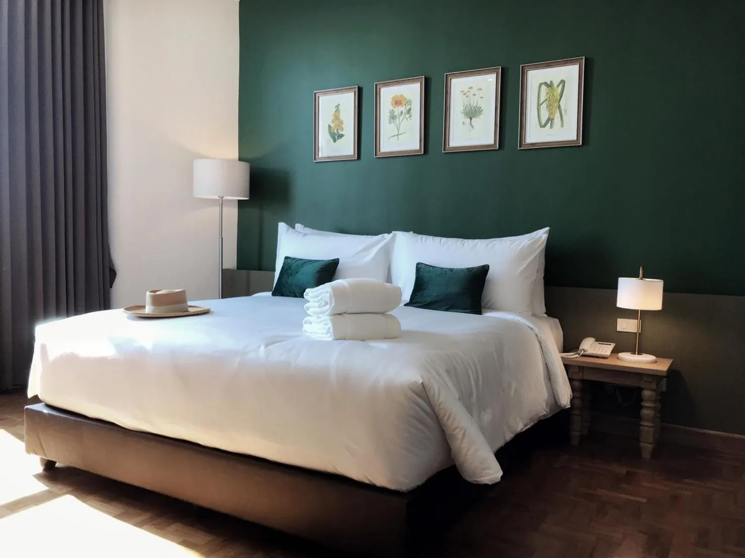 Bed in The Raintree Hotel Chiang Mai