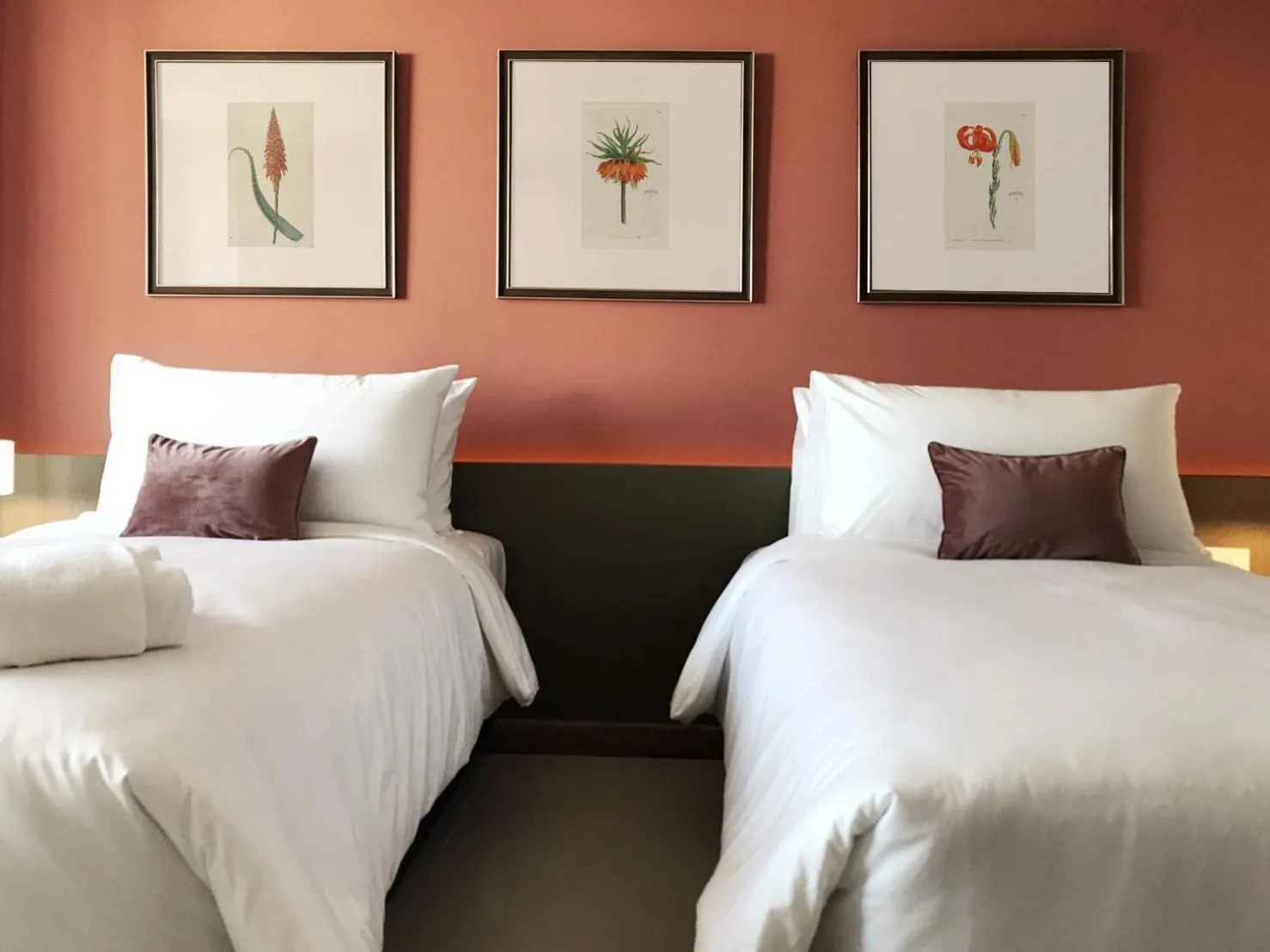 Bed in The Raintree Hotel Chiang Mai