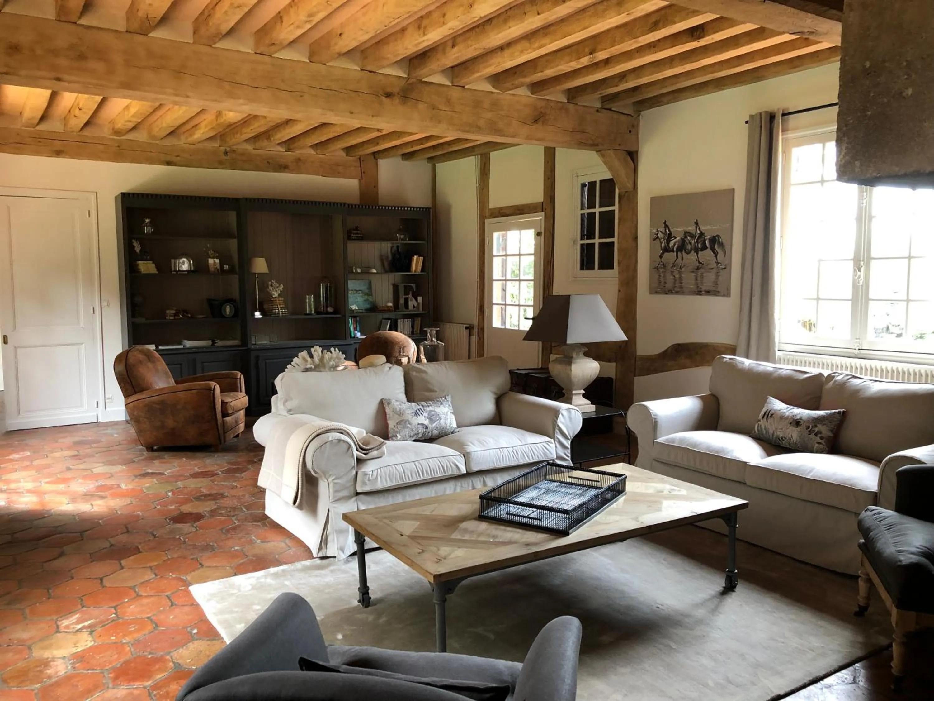 Living room in Le Clos de la Madeleine