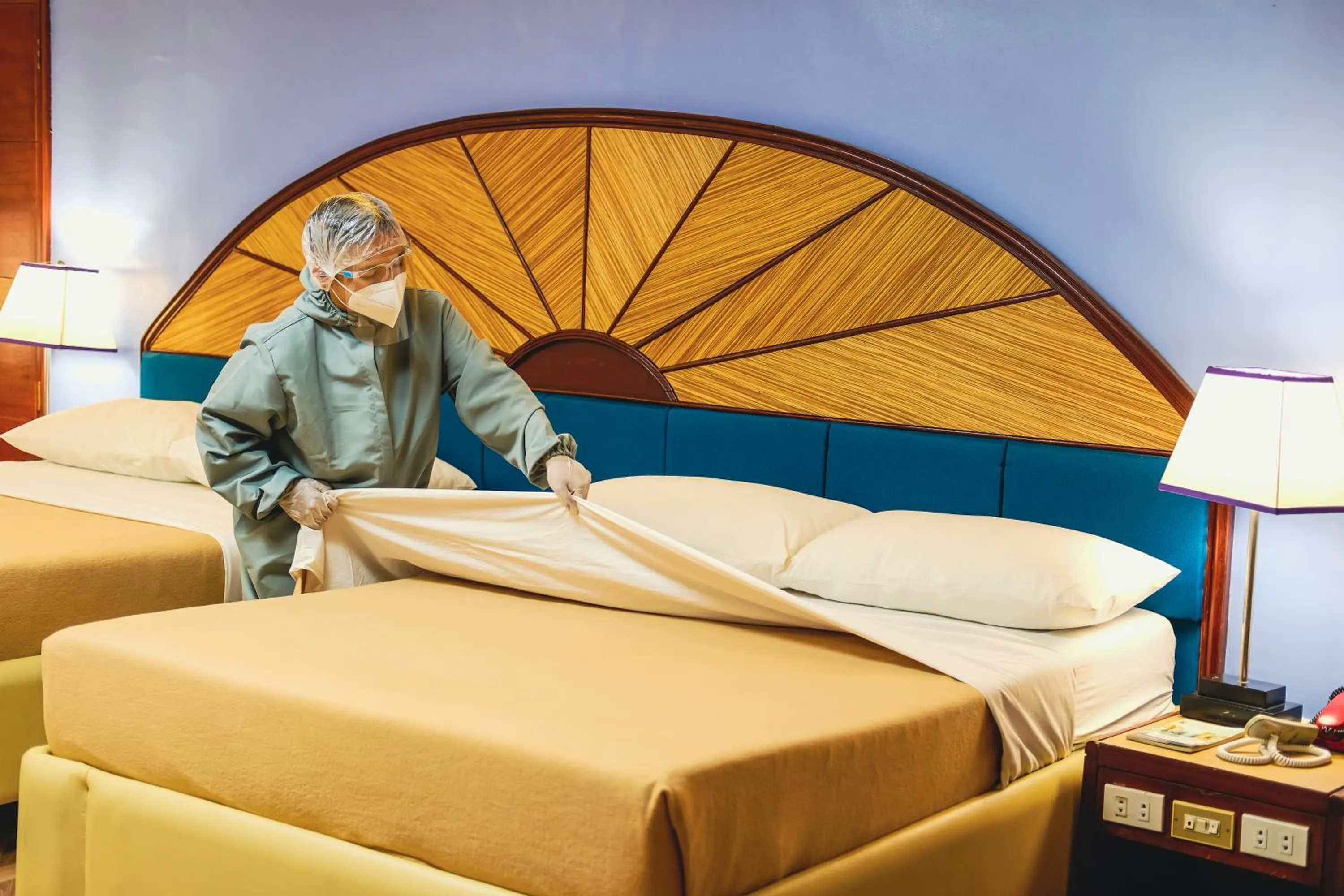 Bed in Hotel Valencia