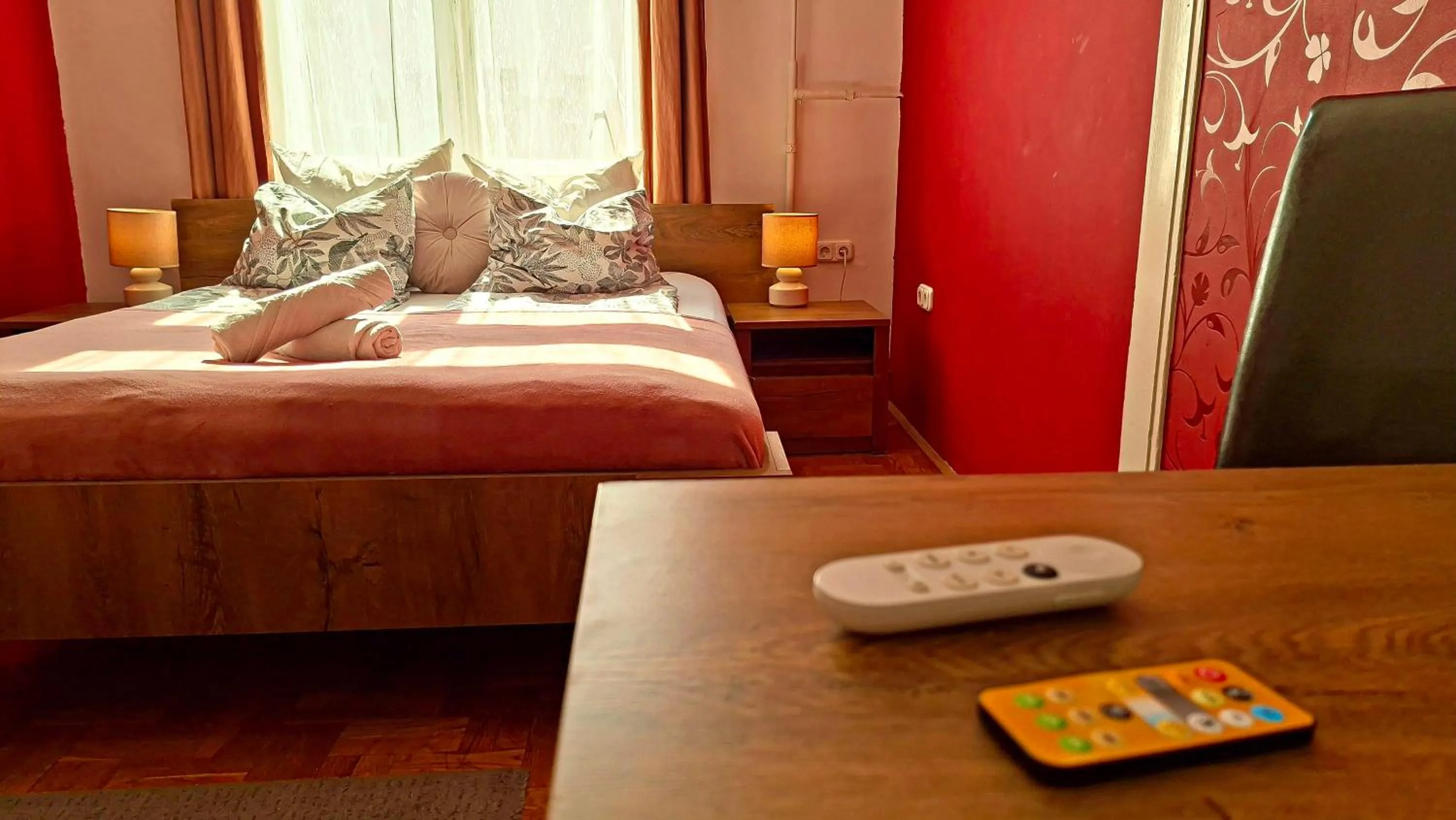 Bed in Black Sheep Budapest Smart Rooms