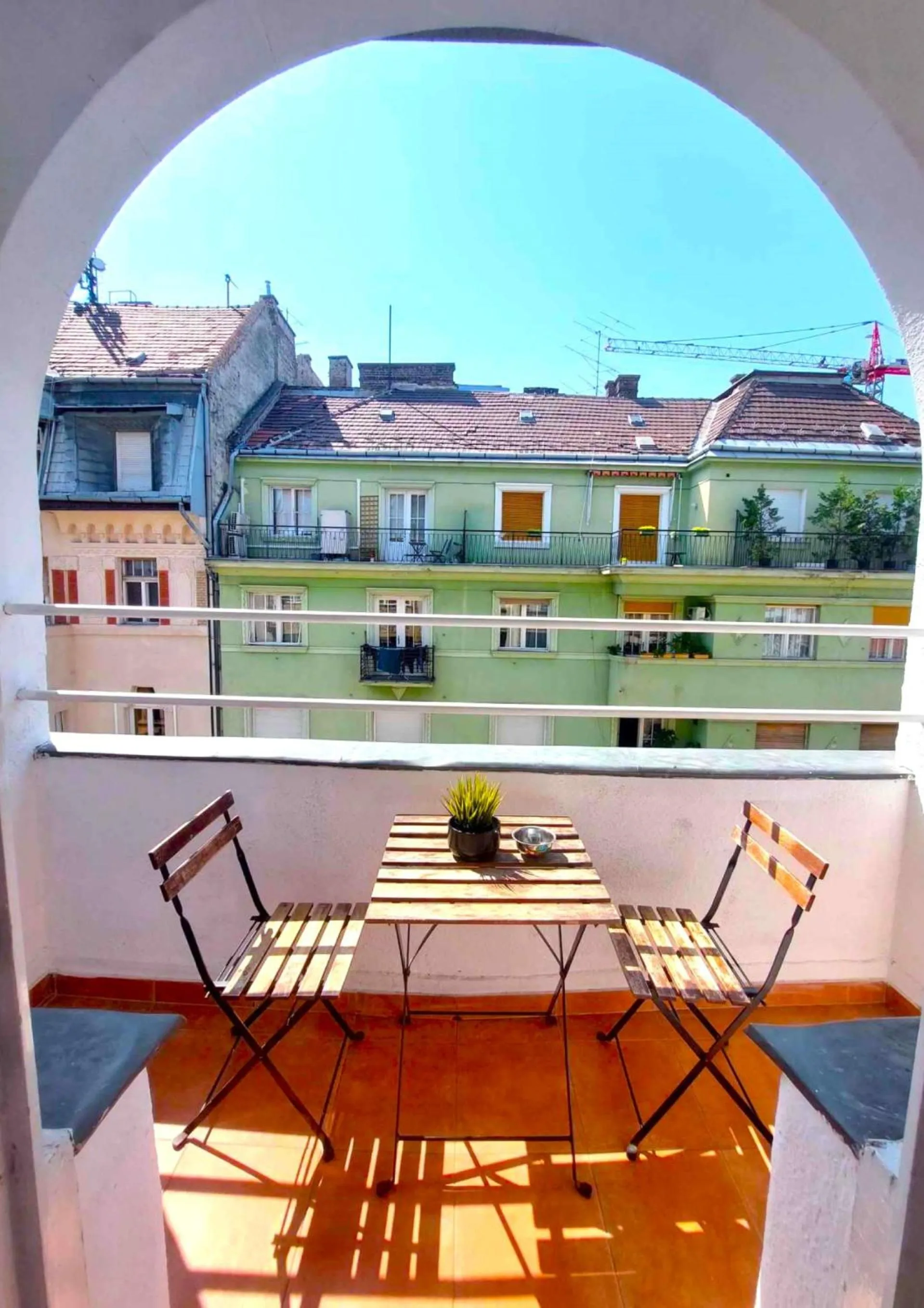 View (from property/room) in Black Sheep Budapest Smart Rooms