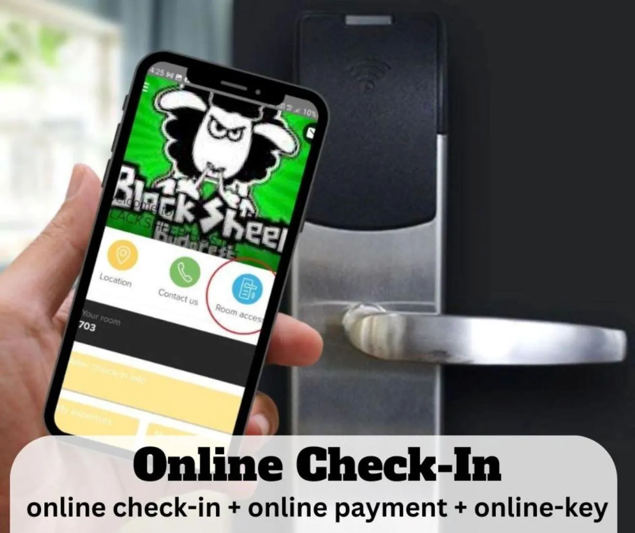 Facade/entrance in Black Sheep Budapest Smart Rooms