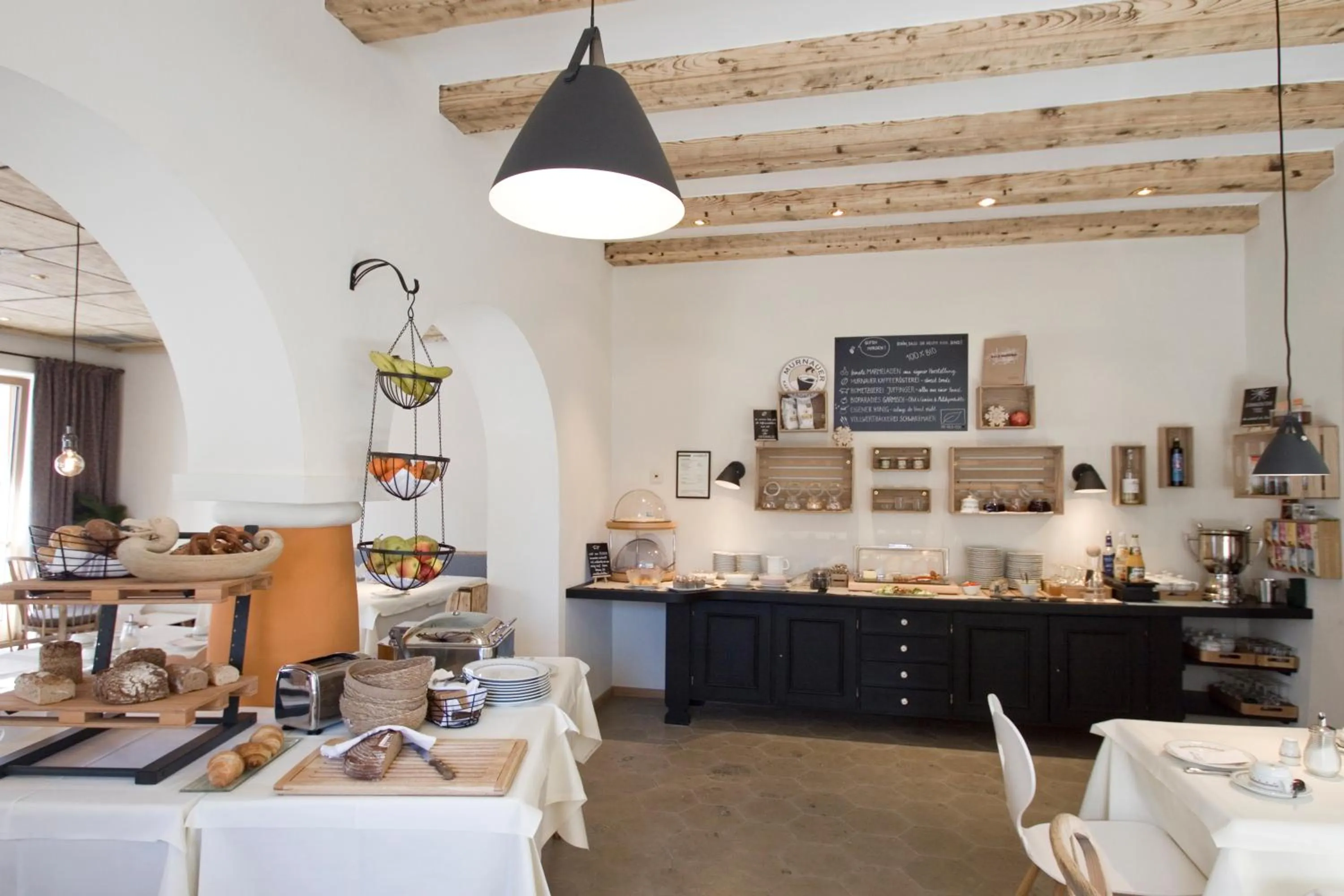 Buffet breakfast in Bavaria Biohotel