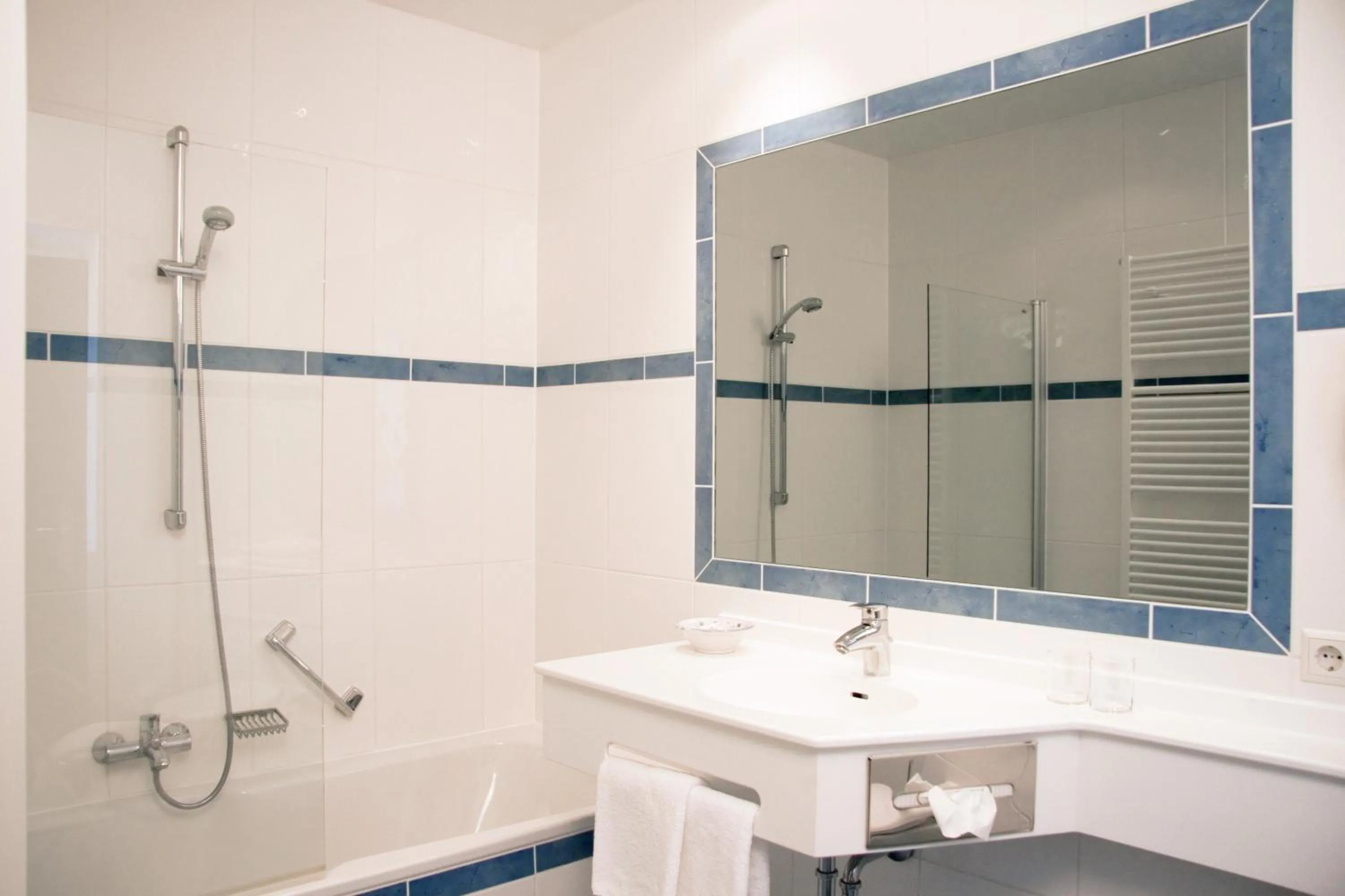 Bathroom in Bavaria Biohotel