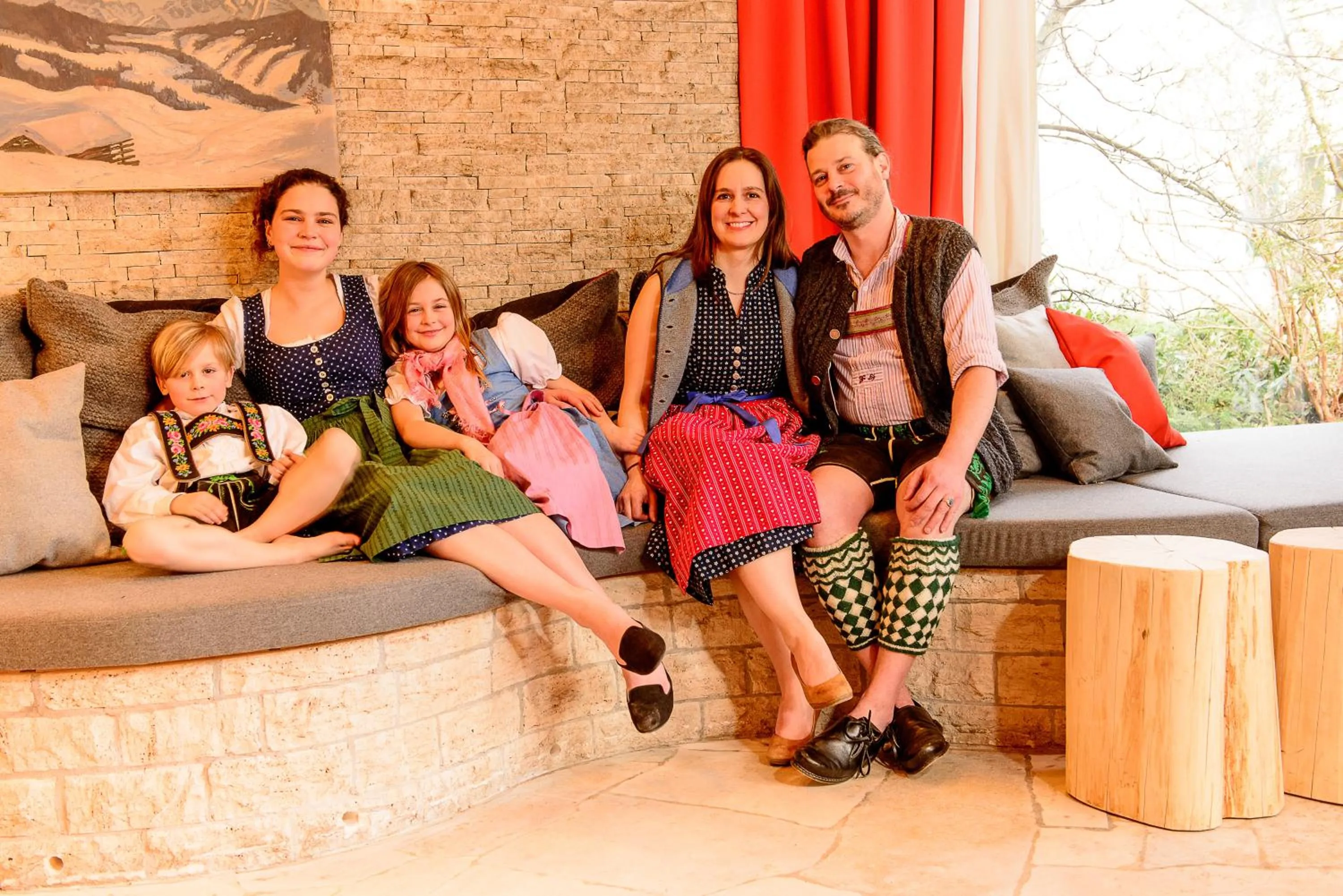 Family in Bavaria Biohotel