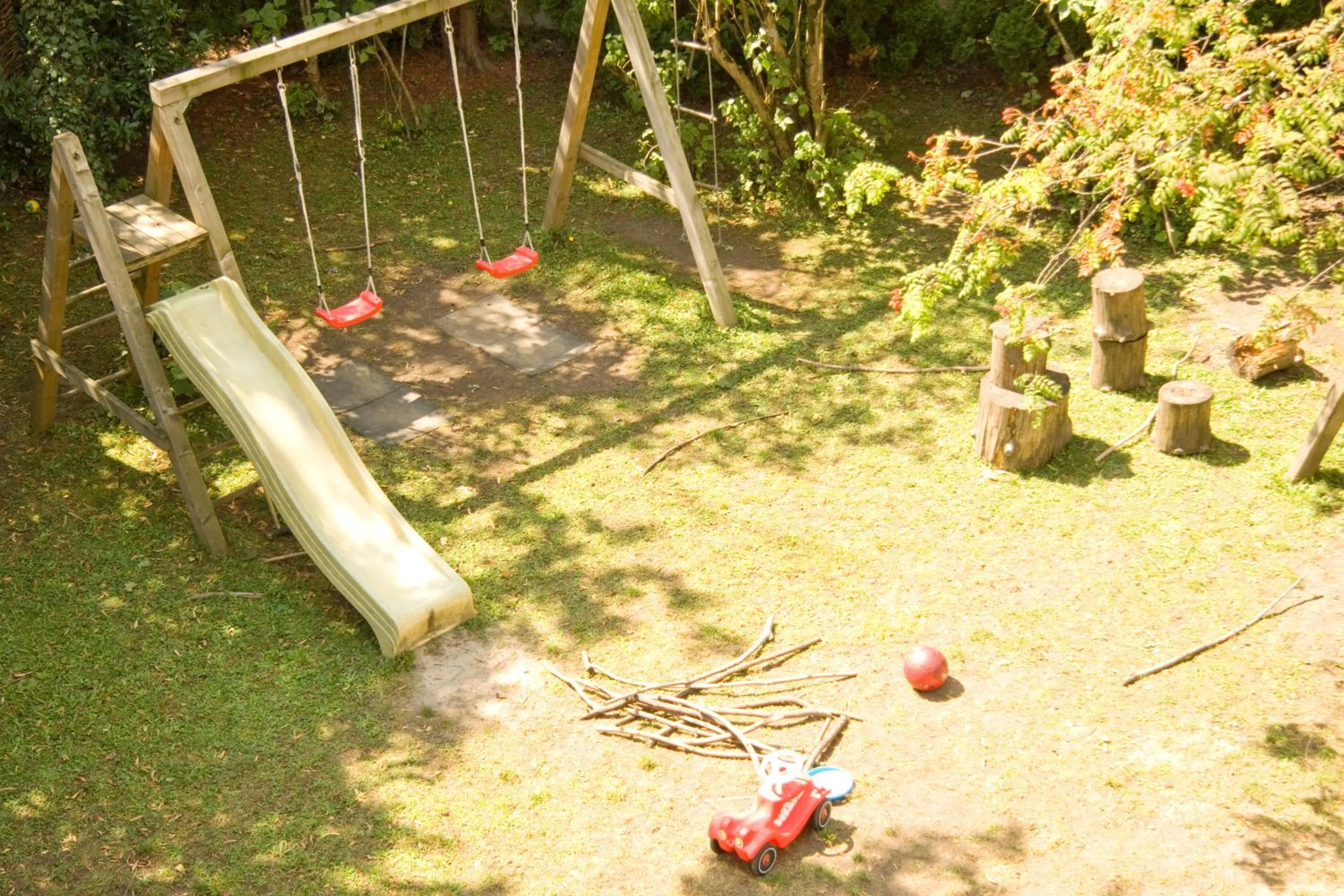 Children play ground in Bavaria Biohotel