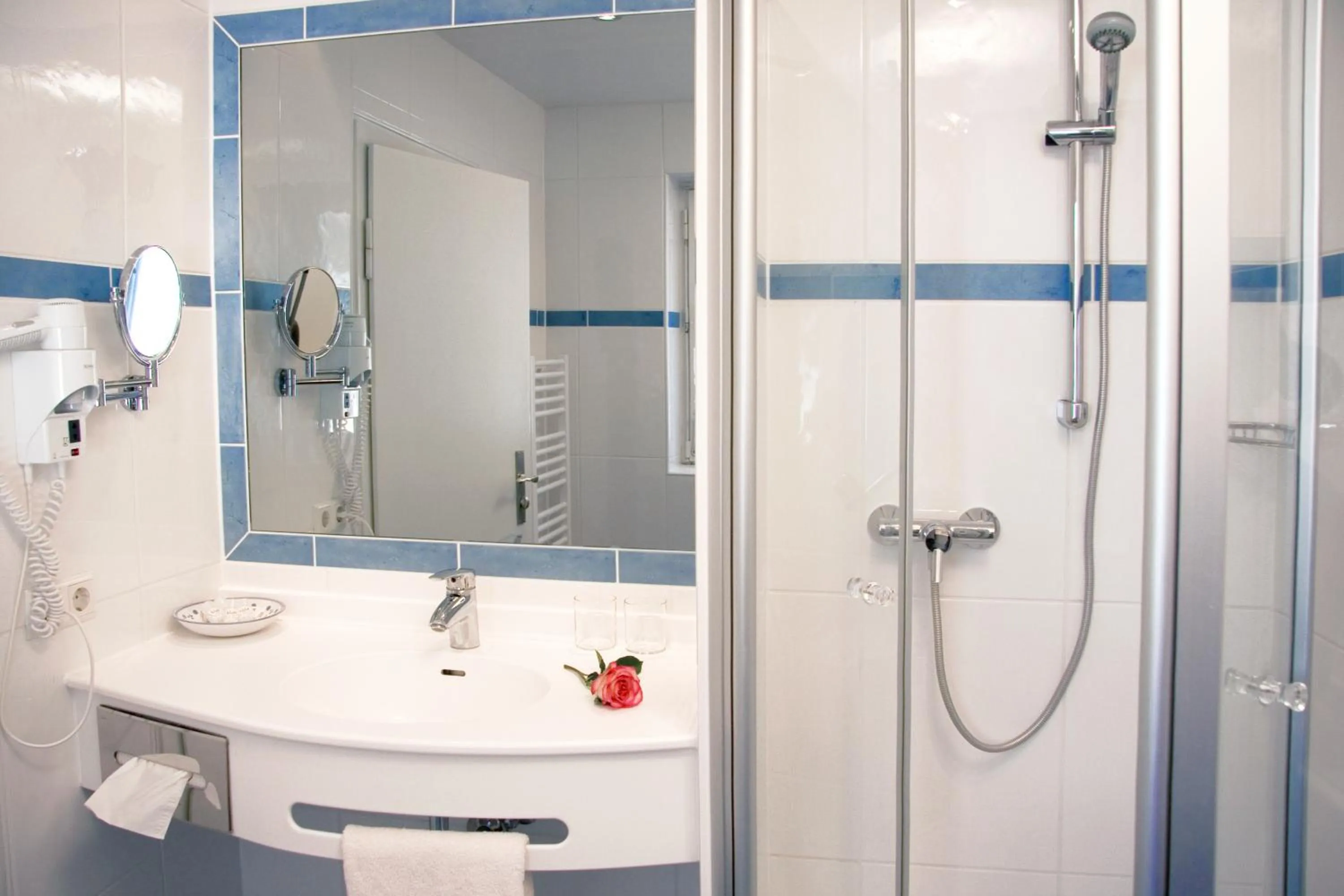 Bathroom in Bavaria Biohotel