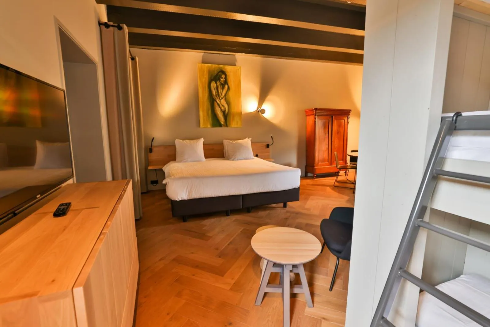 Bed in Hotel Abdij Dokkum