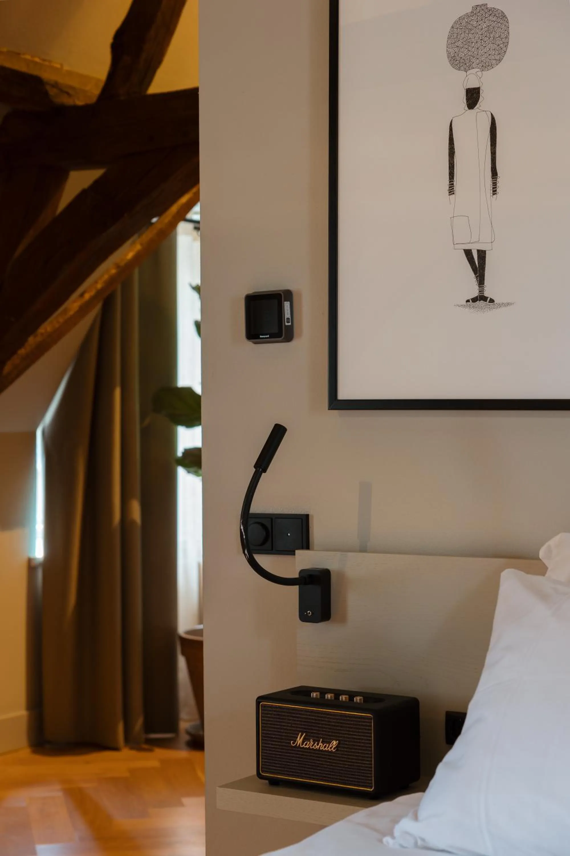 Bed in Hotel Abdij Dokkum