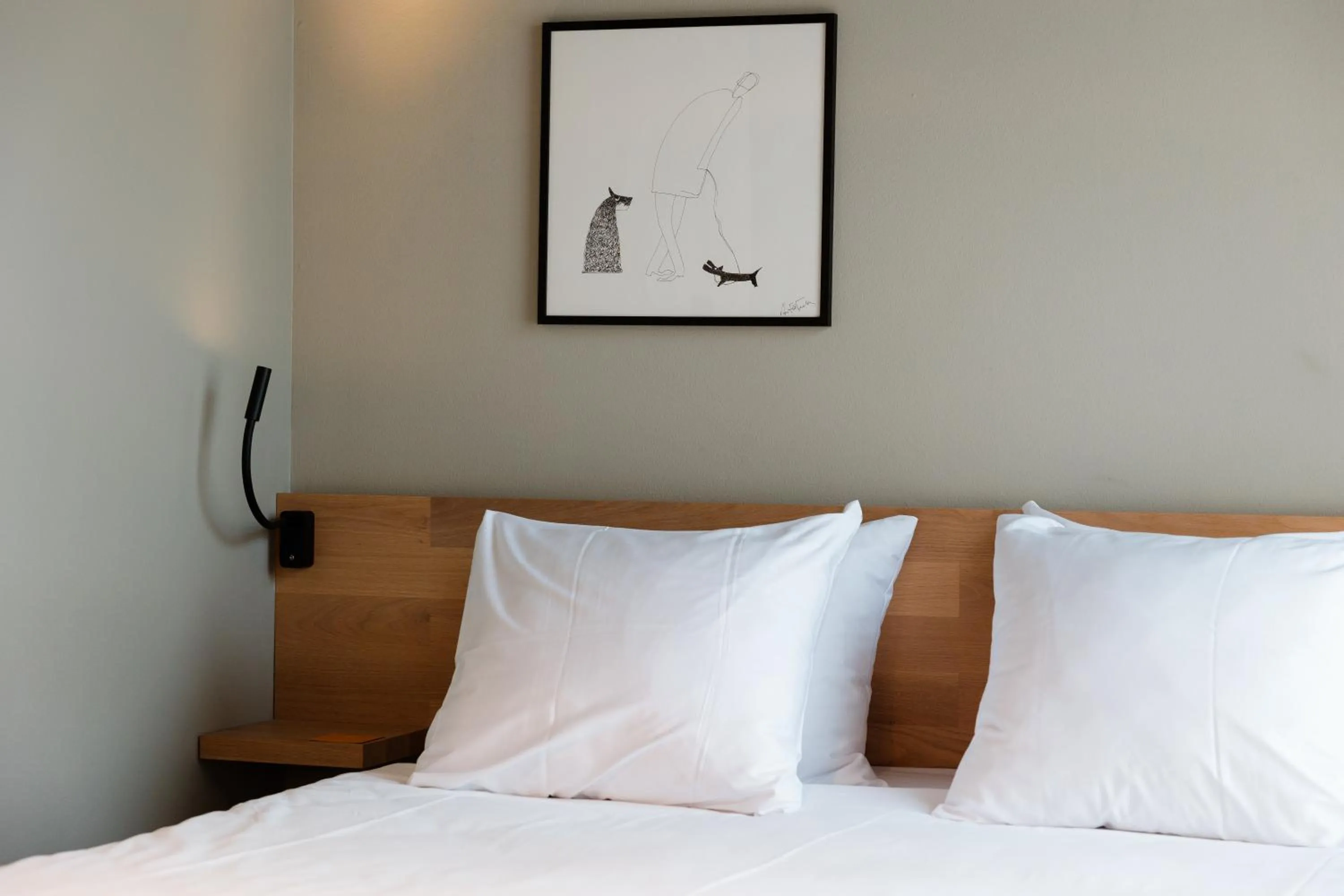 Bed in Hotel Abdij Dokkum