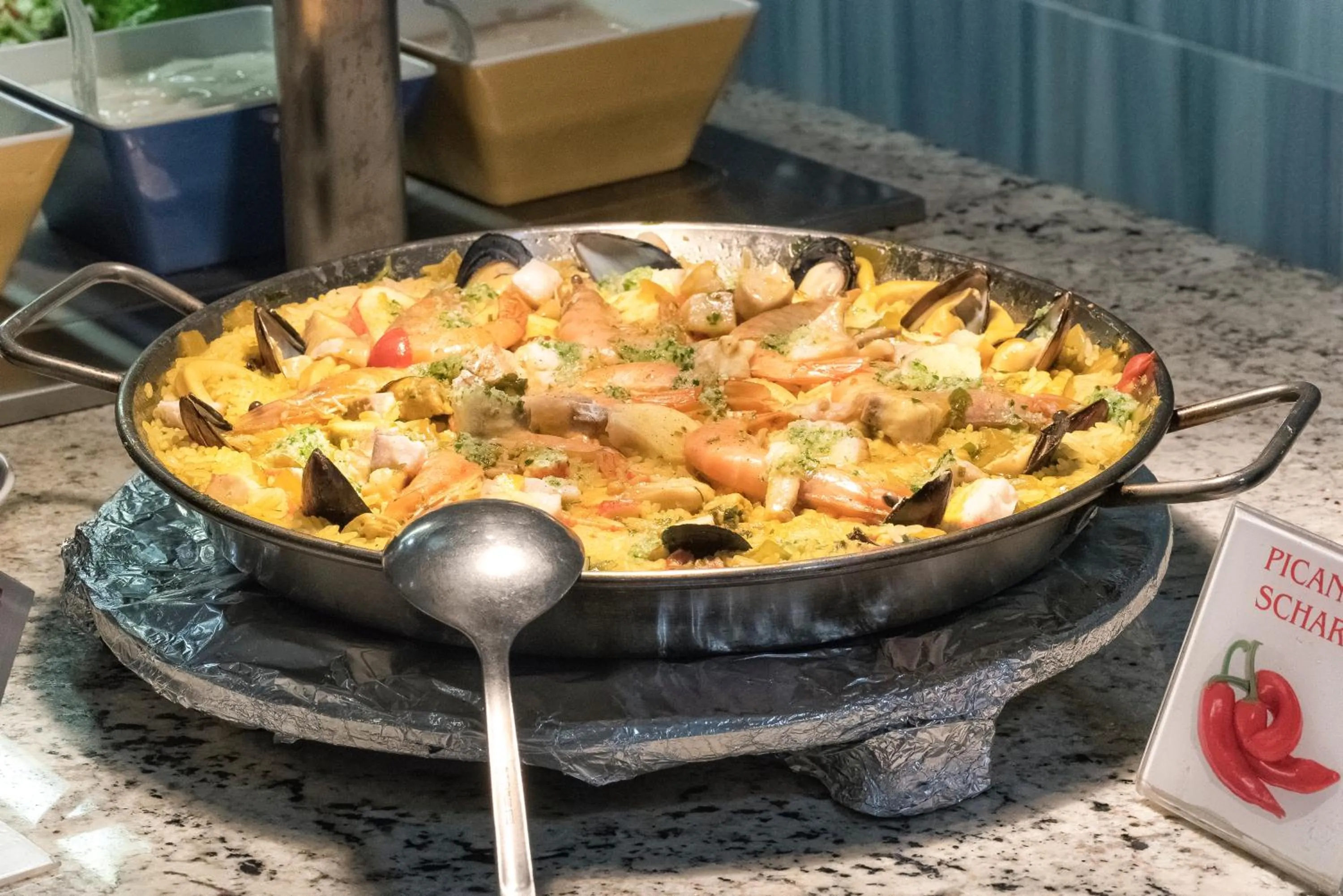 Dinner in Hotel Europalace