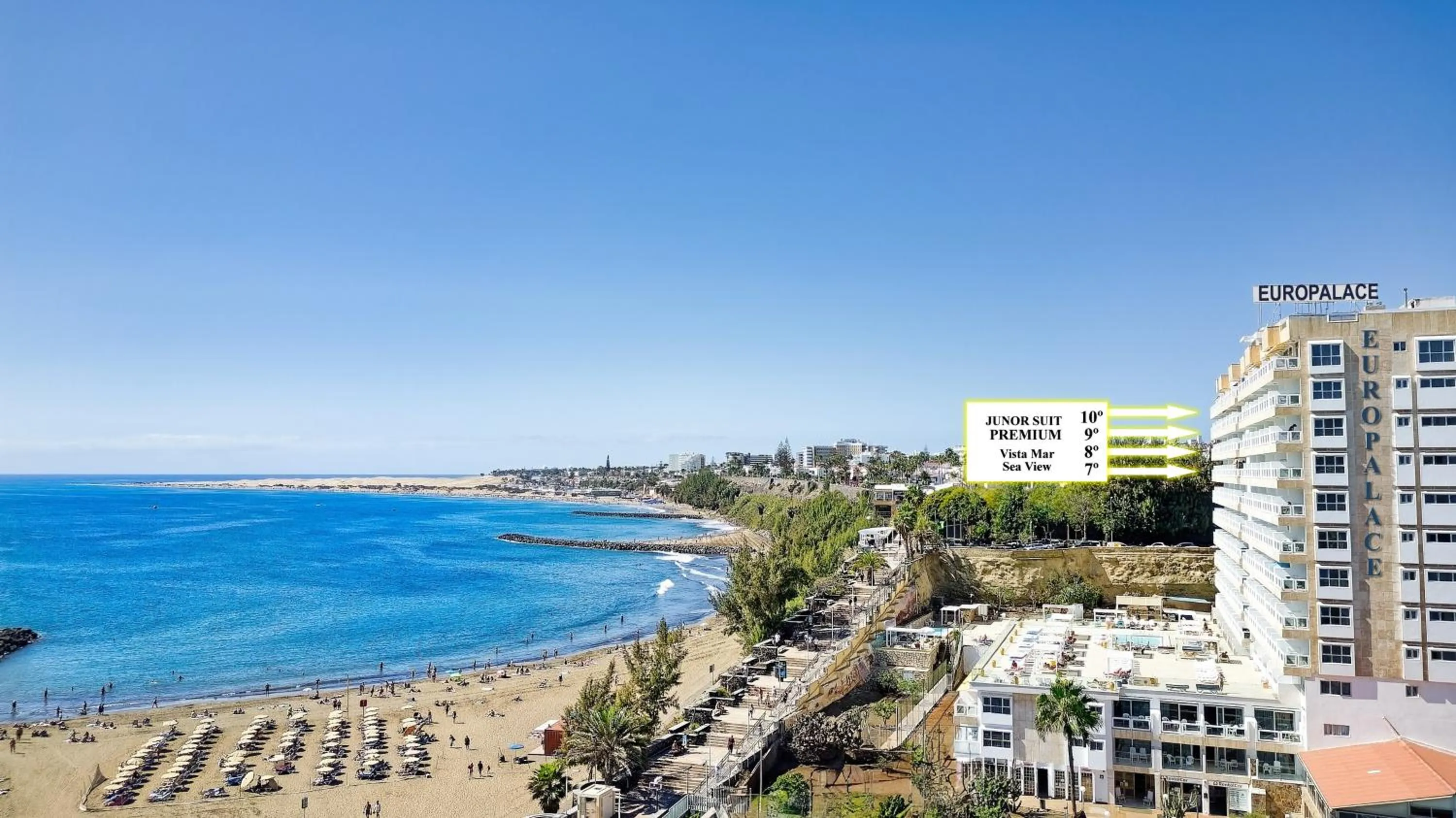 Property building in Hotel Europalace