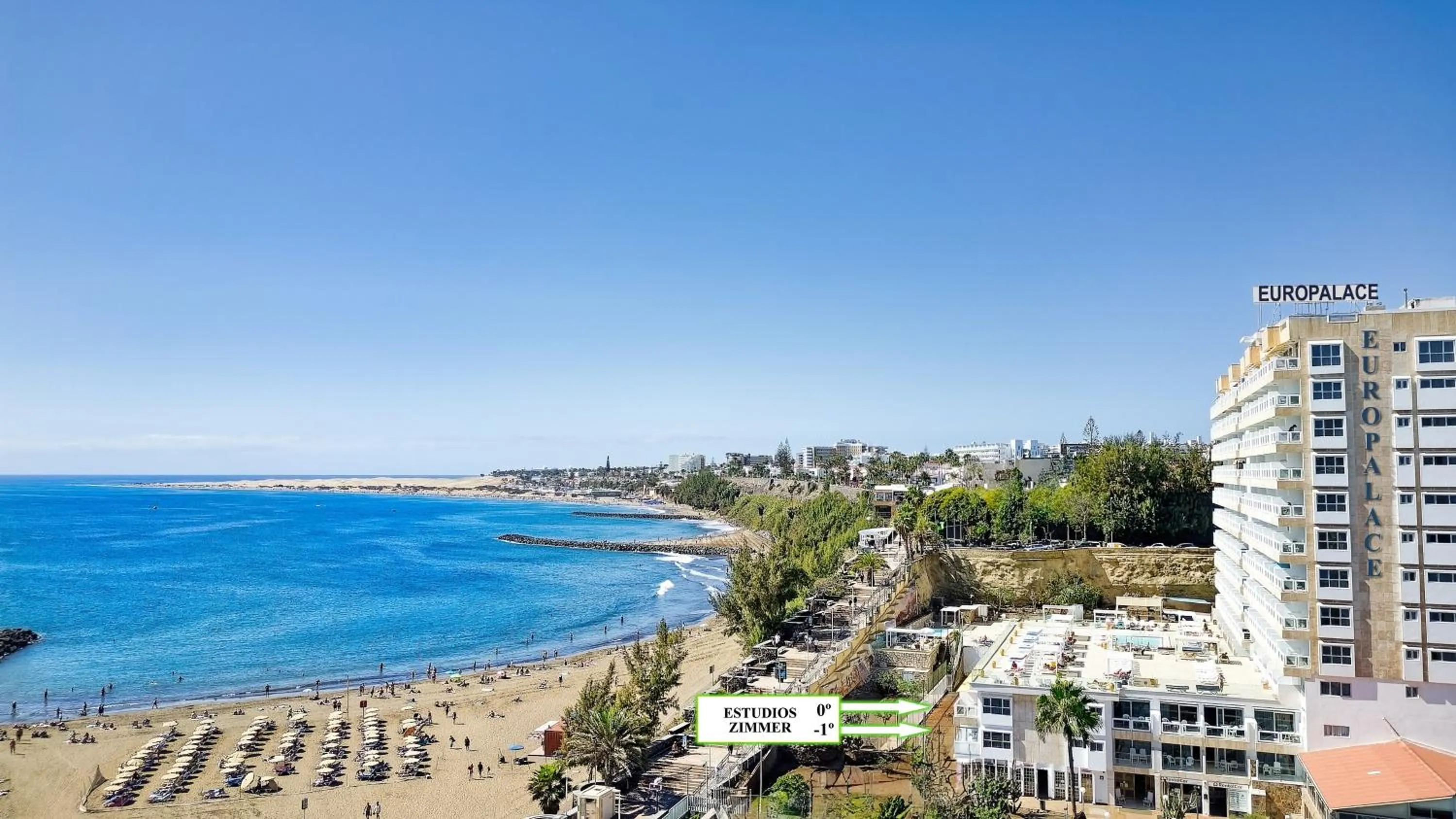 Property building in Hotel Europalace