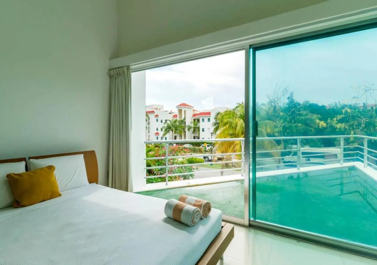 Bedroom, Bed in Private Pool Villa, Walk to Beach & 5th Ave