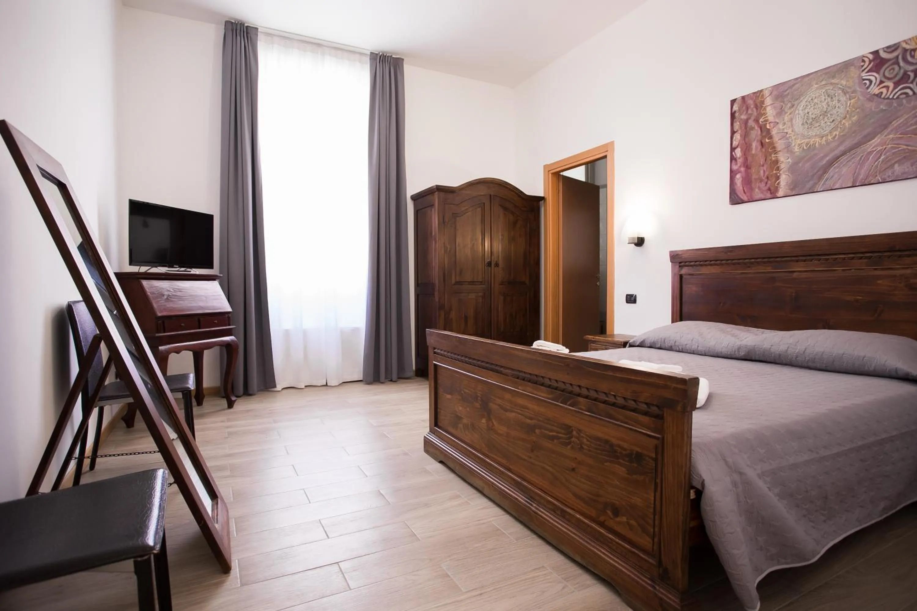 Bed in Hotel Amico